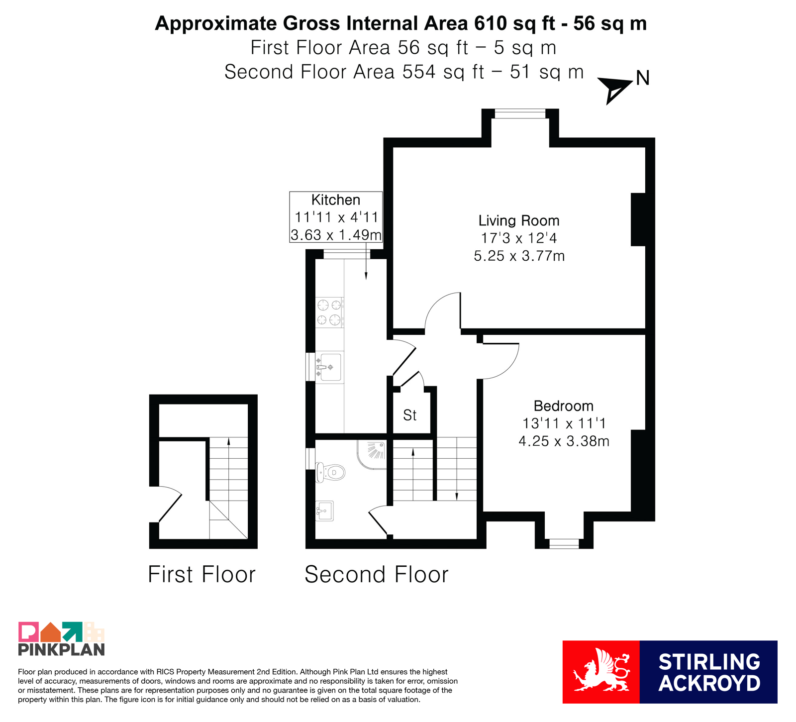 24C, Prince Road, London floorplan