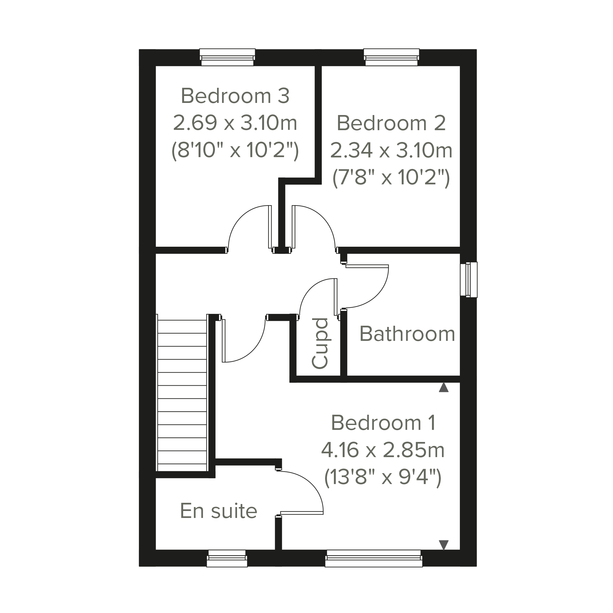 52, Elizabeth Way, Trowbridge, Wiltshire floorplan
