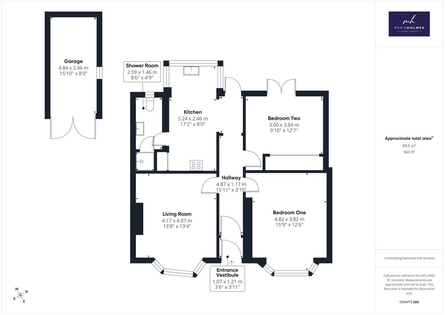 128, Lytham Road, Preston floorplan