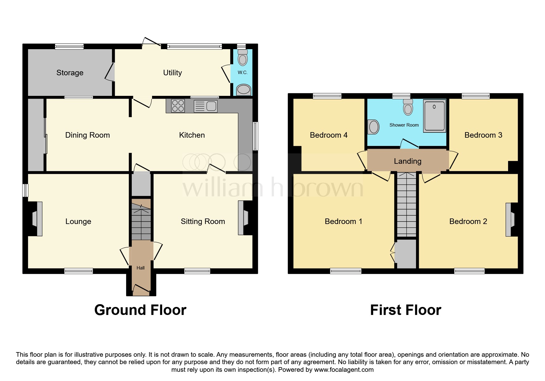 Bridge House, New Lane, Pontefract floorplan