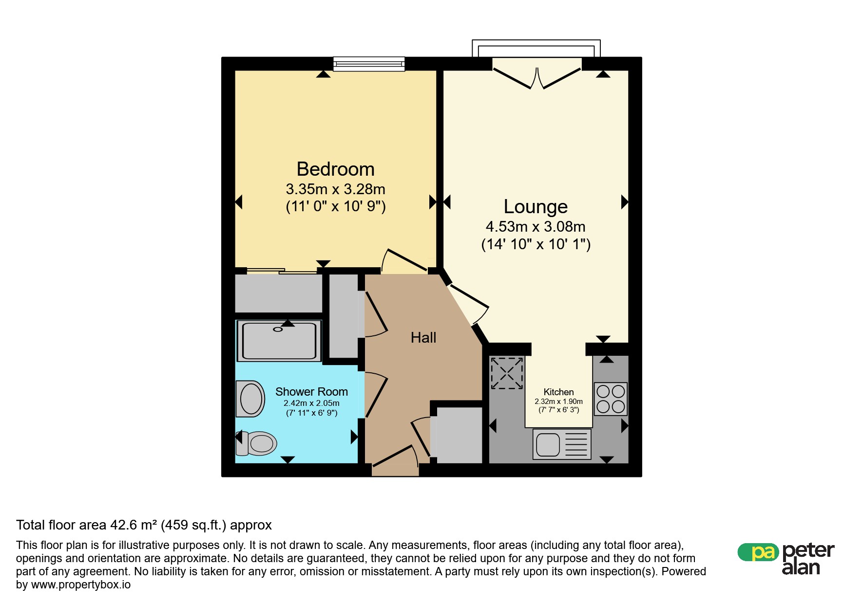 Willow Court, Swansea floorplan