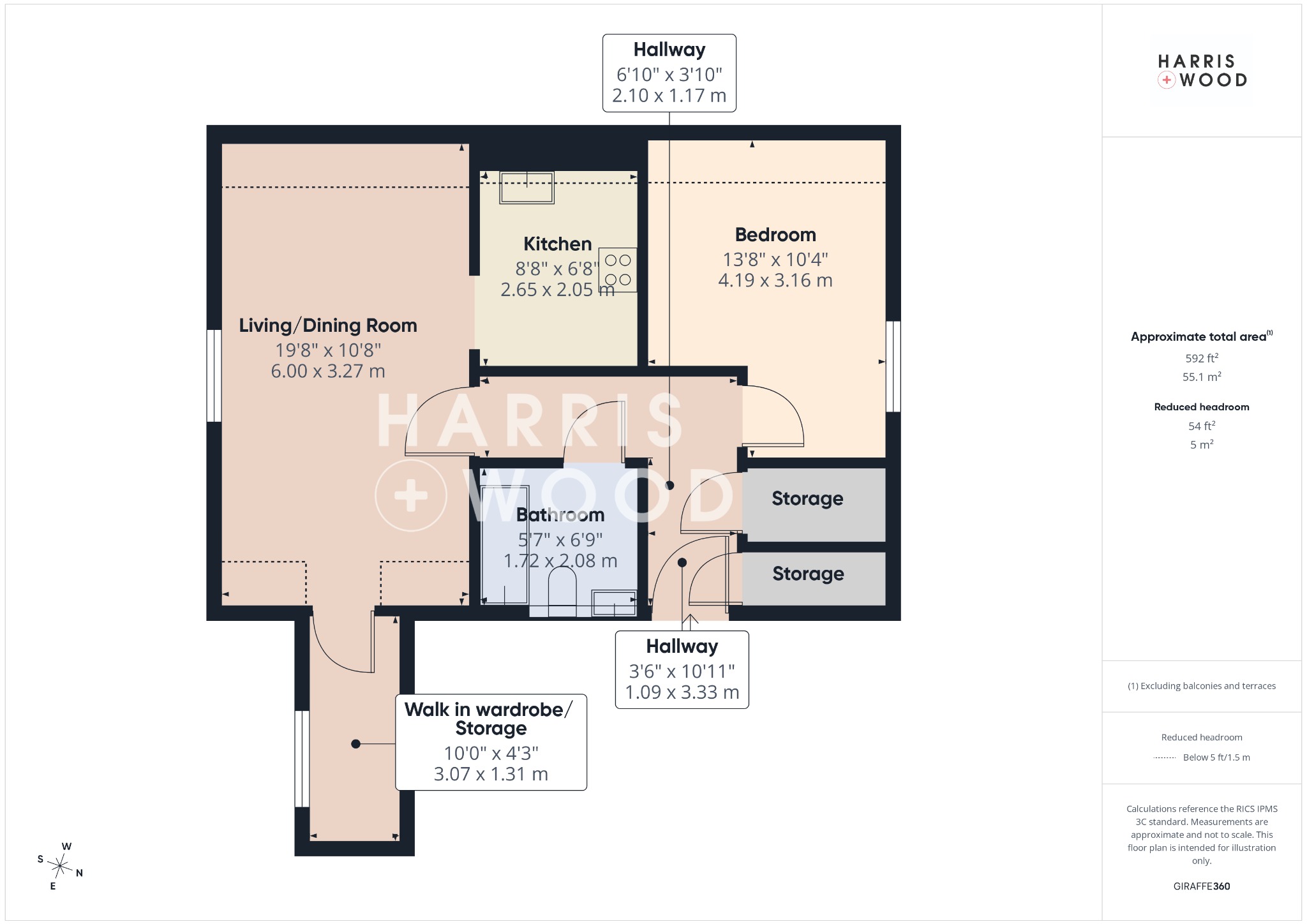 Apartment 7a, Balmoral Court, Braintree floorplan