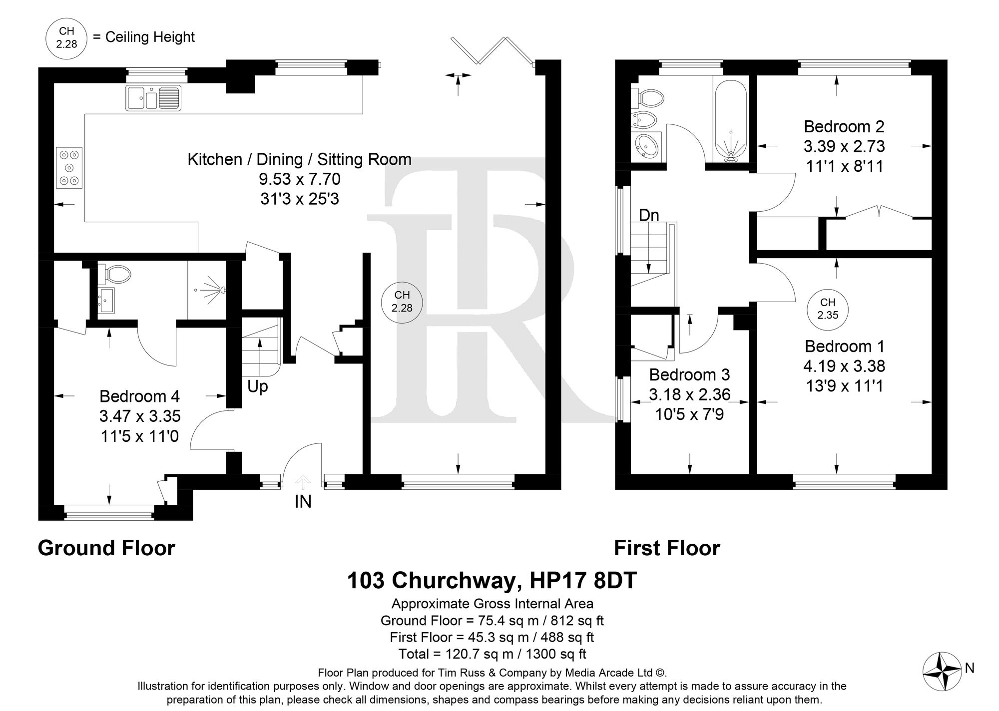 103 Churchway, Aylesbury floorplan
