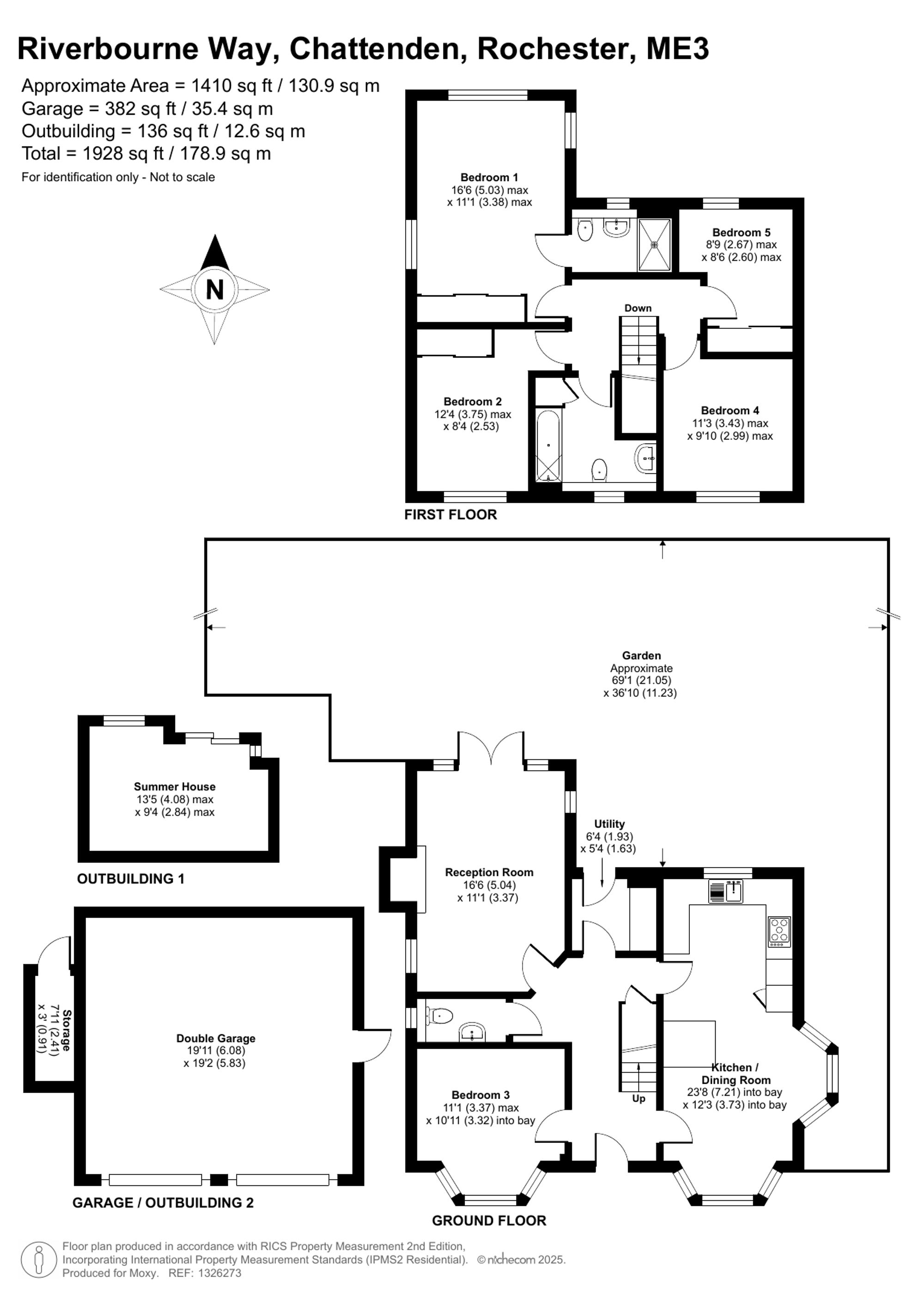 8 Riverbourne Way, Rochester floorplan
