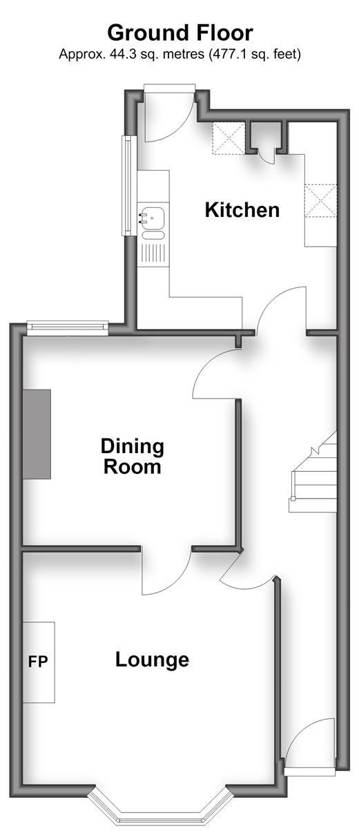 Stamshaw Road, Portsmouth floorplan