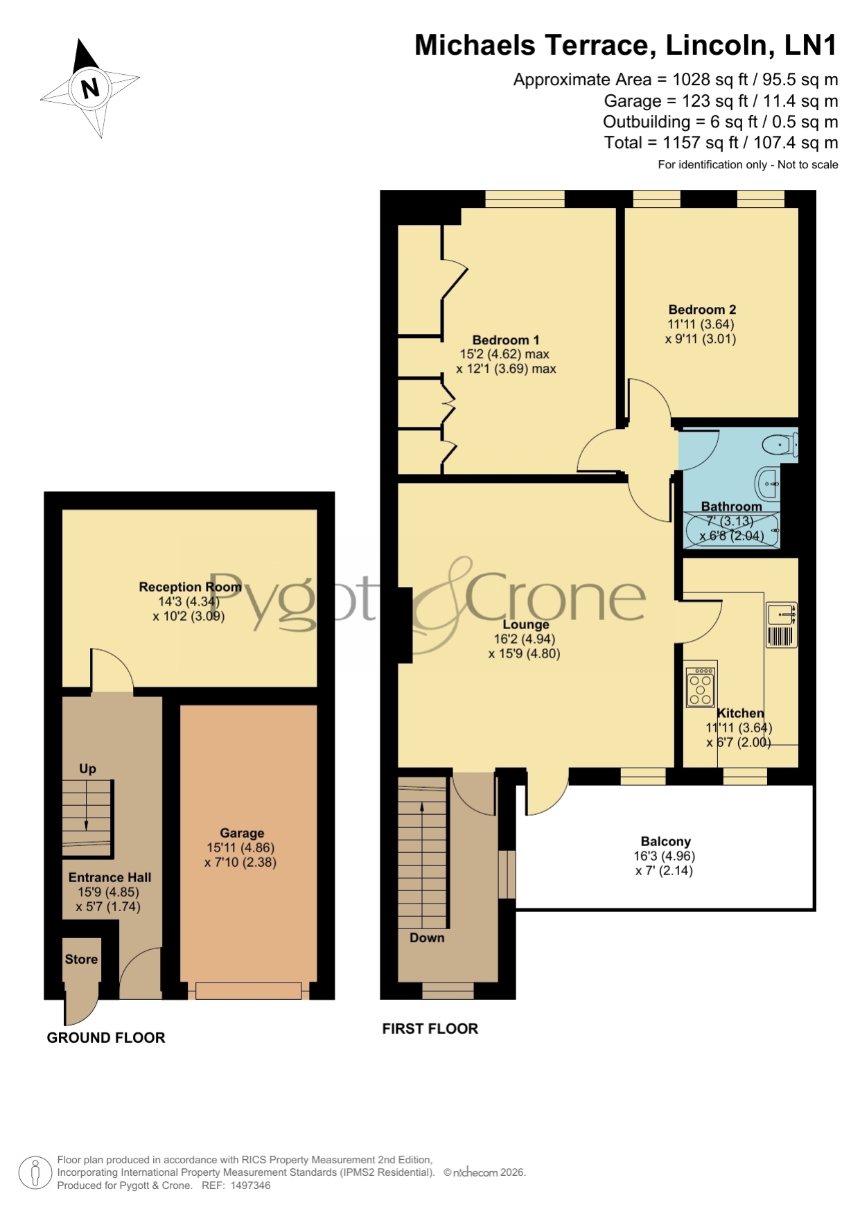 6, St. Michaels Terrace, Lincoln floorplan