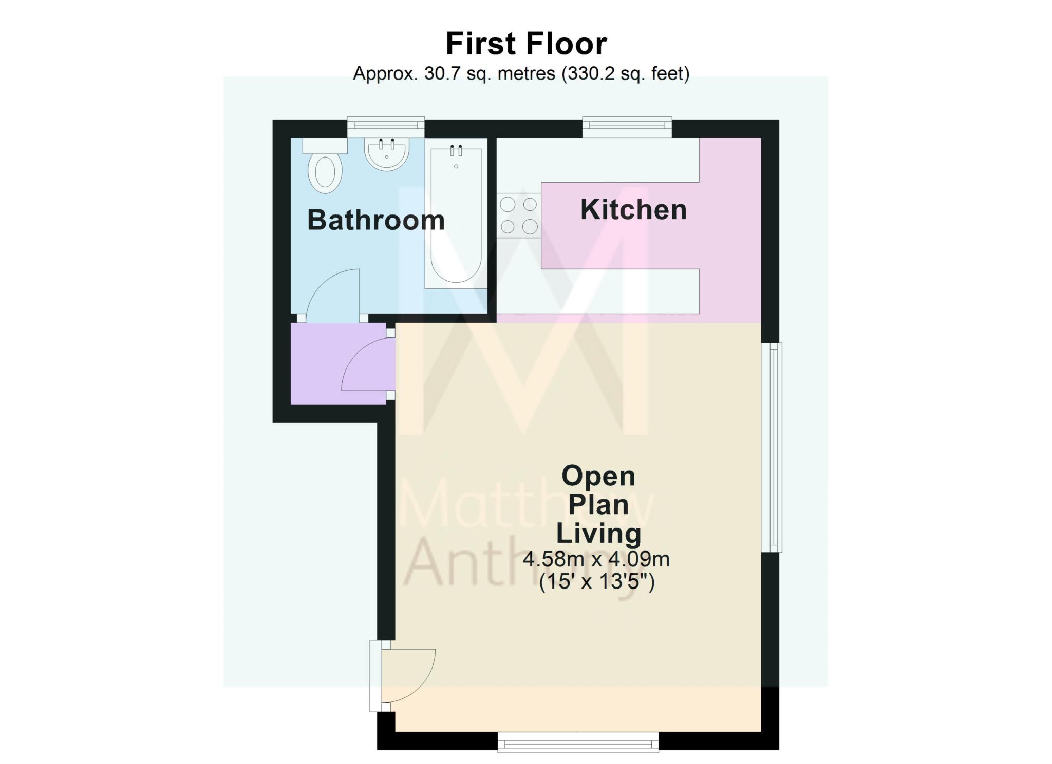 0 Bedrooms Studio to rent in Penfold Road, Broadwater, Worthing BN14