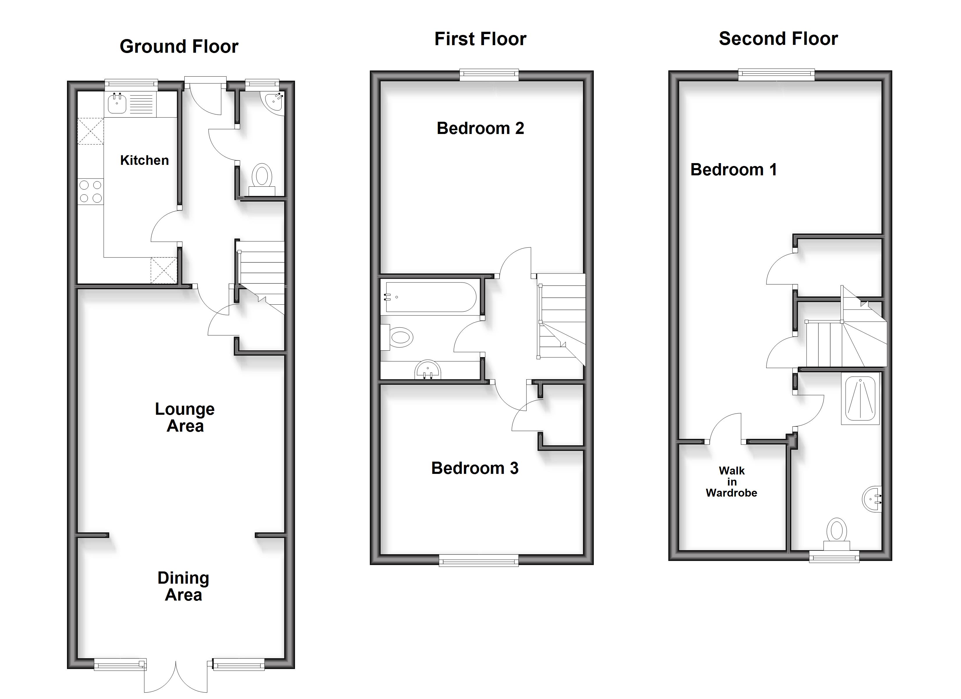 5, Sherwood Avenue, Aylesford floorplan