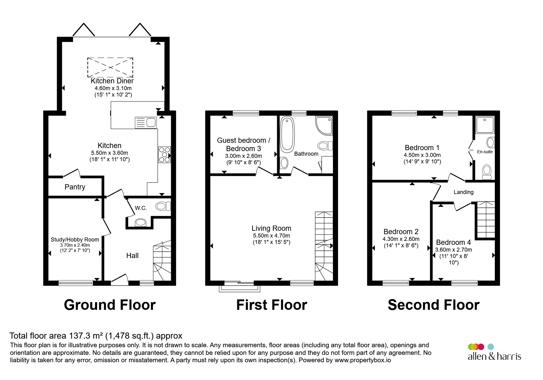 15, Petrel Close, PENARTH floorplan