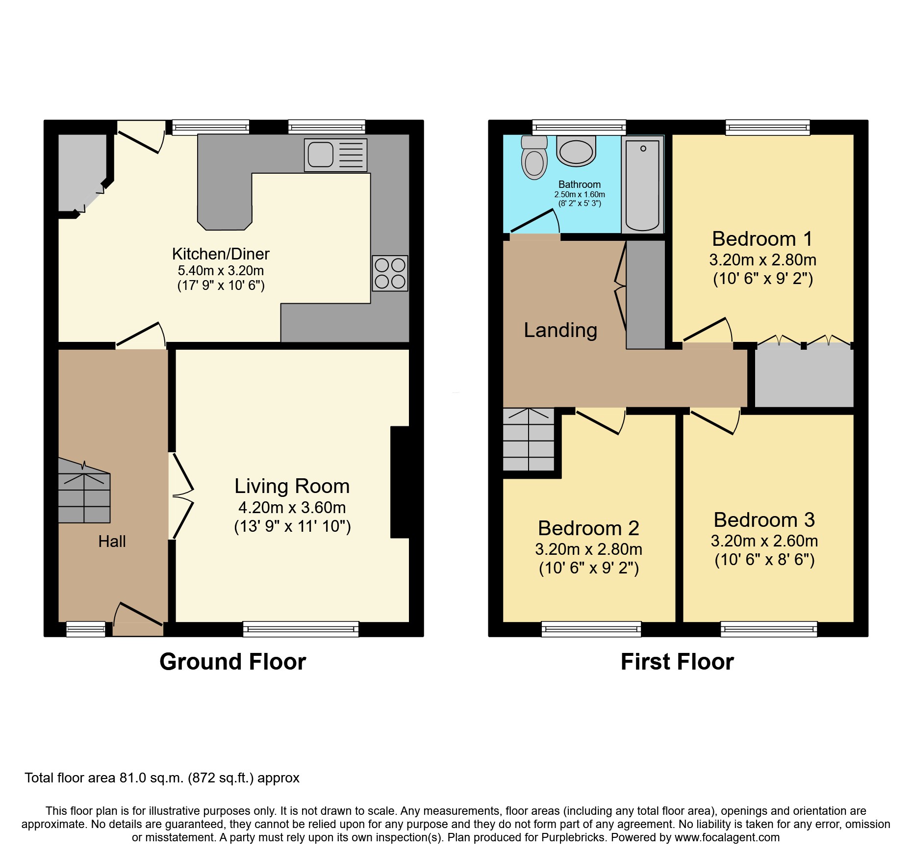 20, Parry Walk, Ashton-under-Lyne floorplan