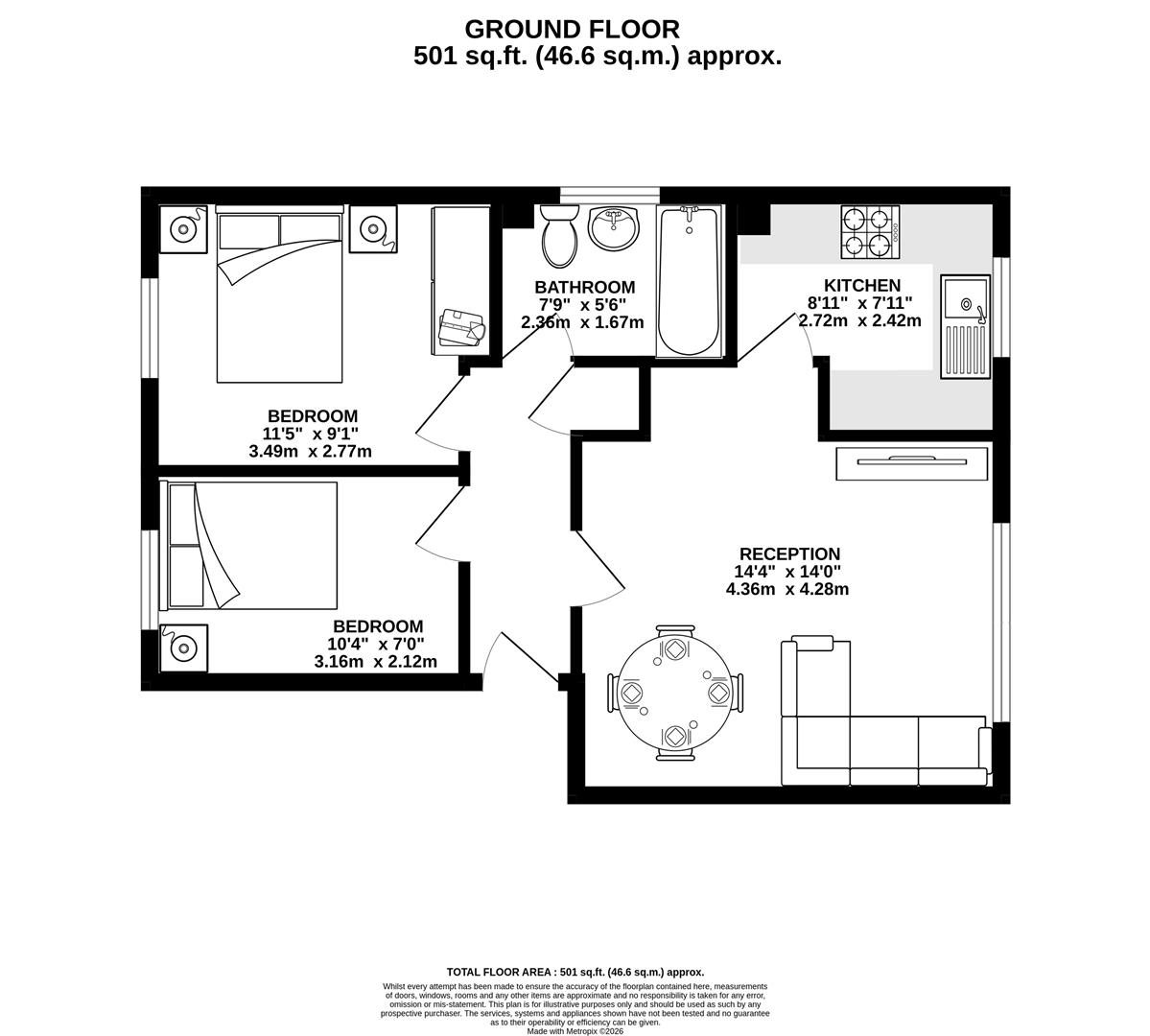 Mullards Close, Mitcham floorplan