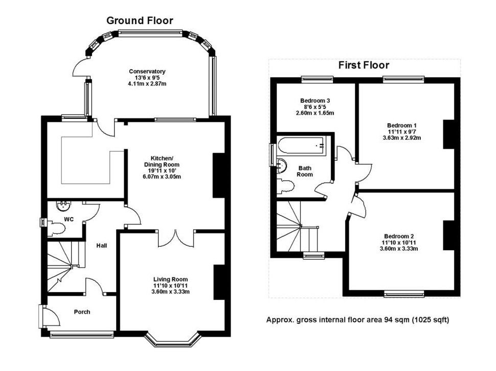 65, Wicken Road, Saffron Walden floorplan