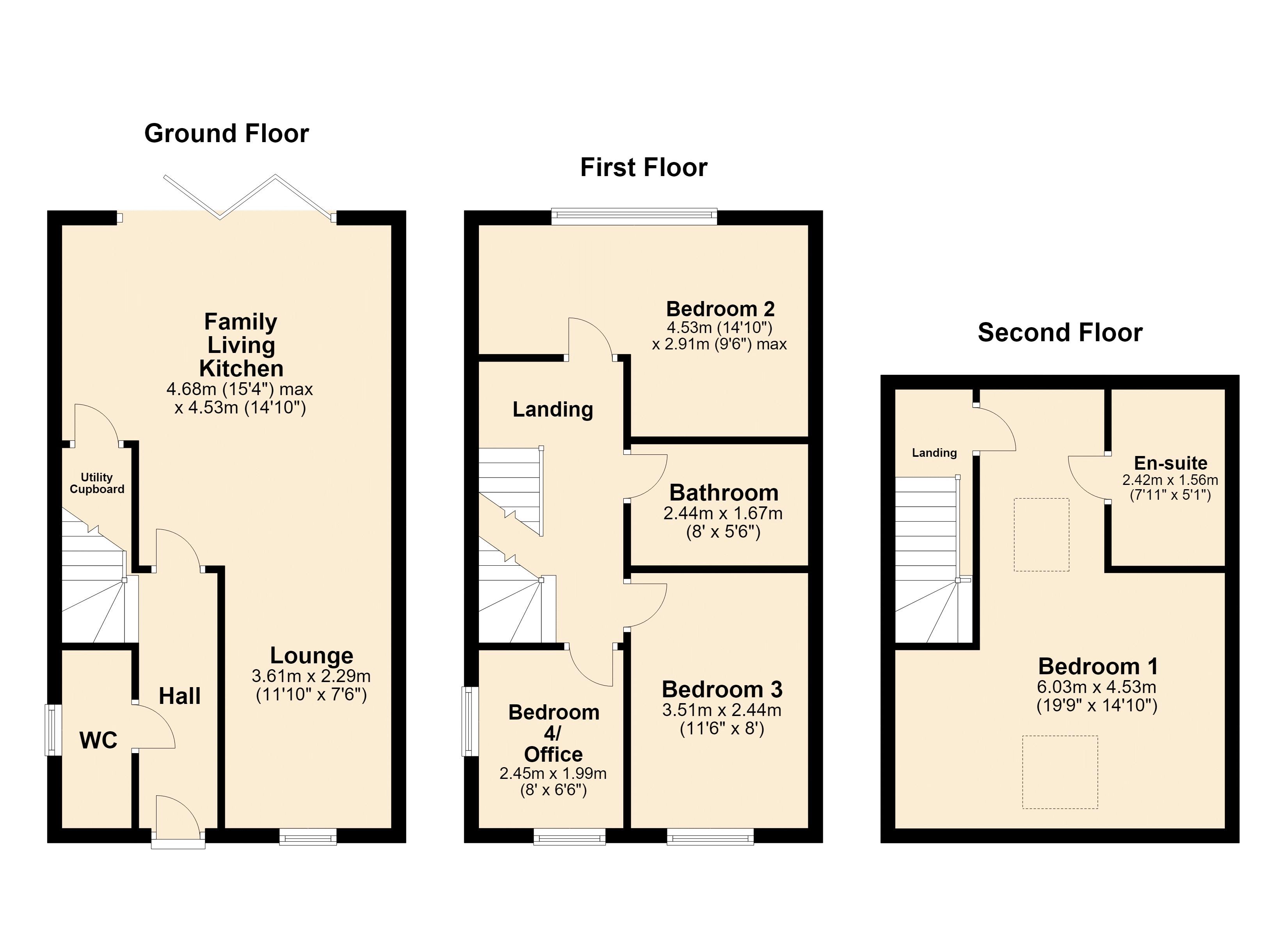 59, Schofield Street, Heywood floorplan