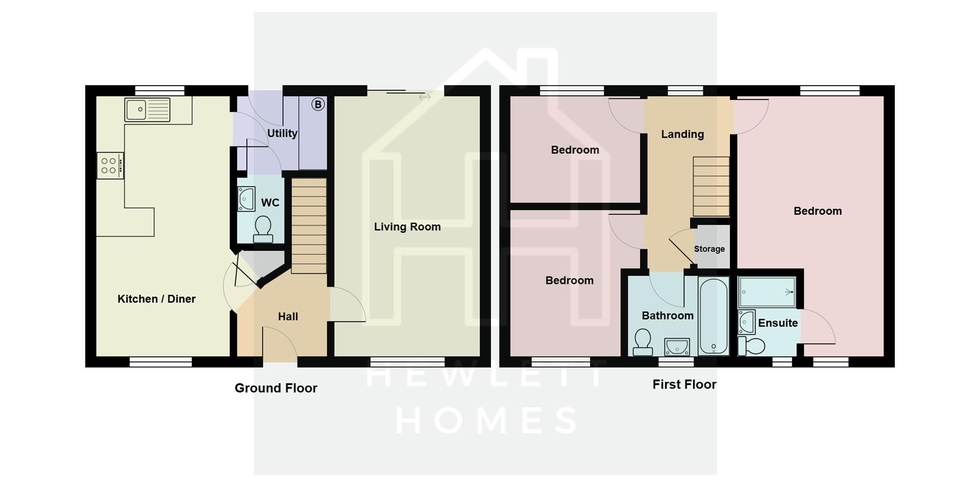 1, Aztec Walk, Weston-Super-Mare floorplan