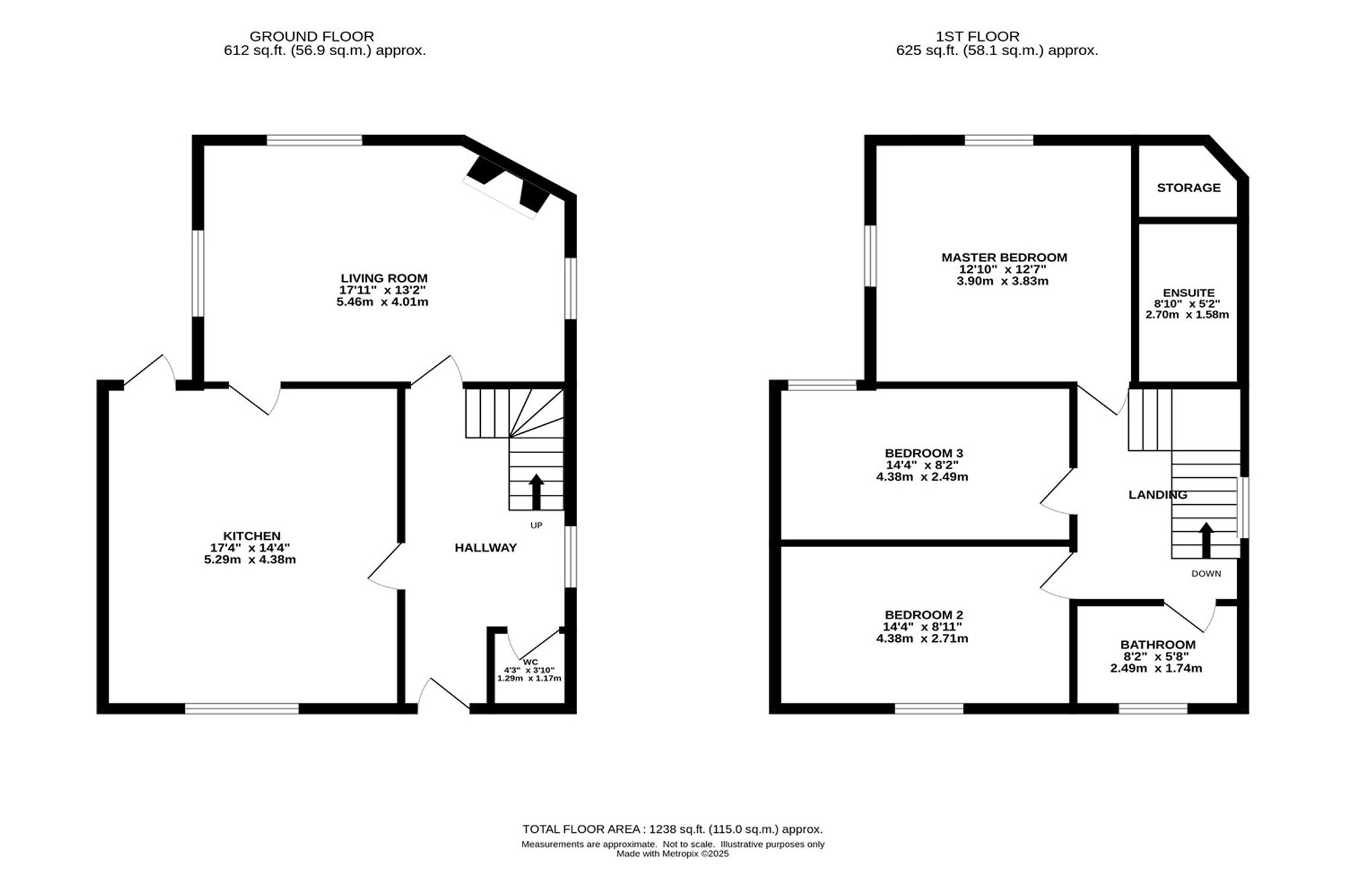 Lime Cottage Ridge Hill, Macclesfield floorplan