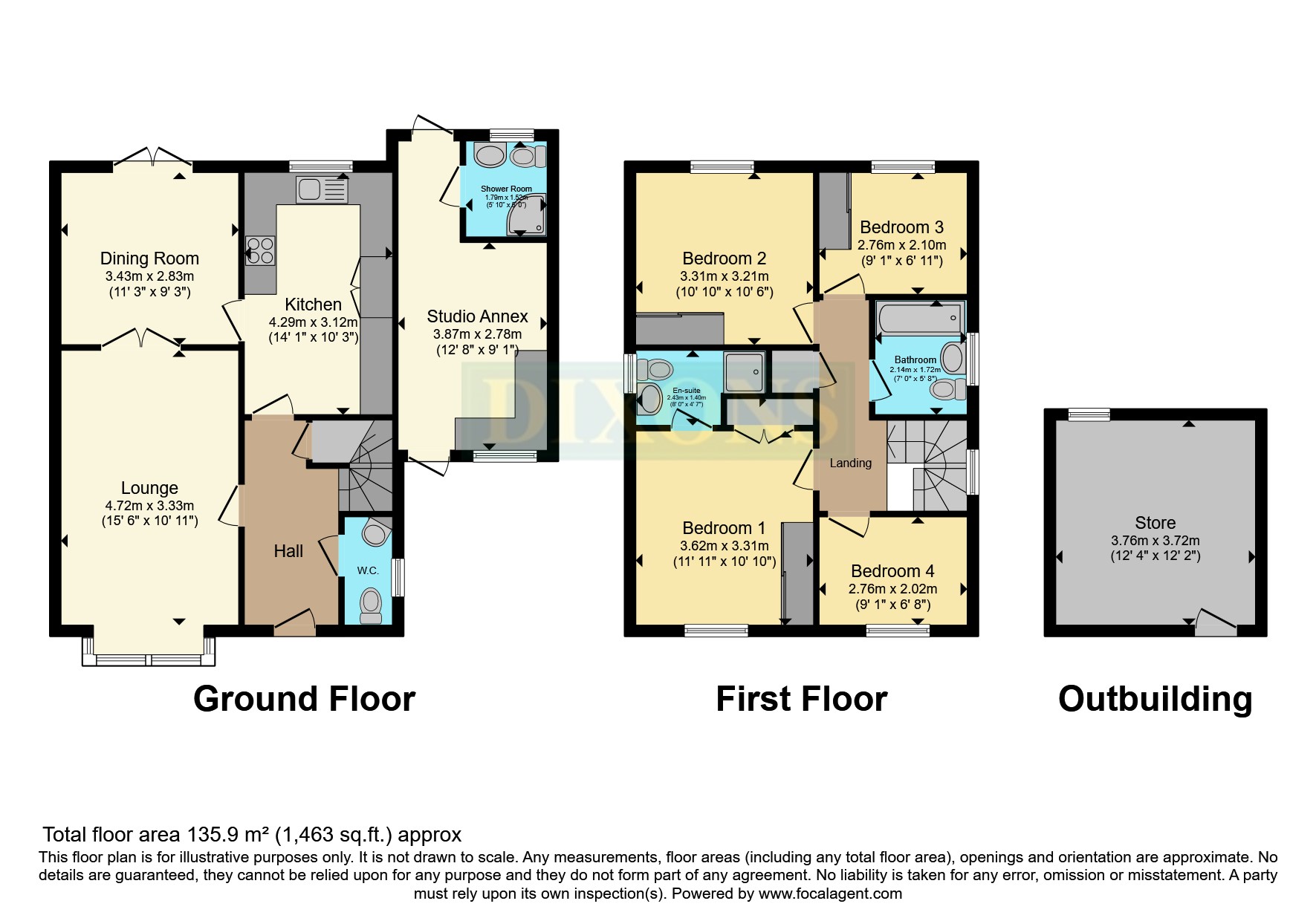 15, Hendon Avenue, West Midlands floorplan