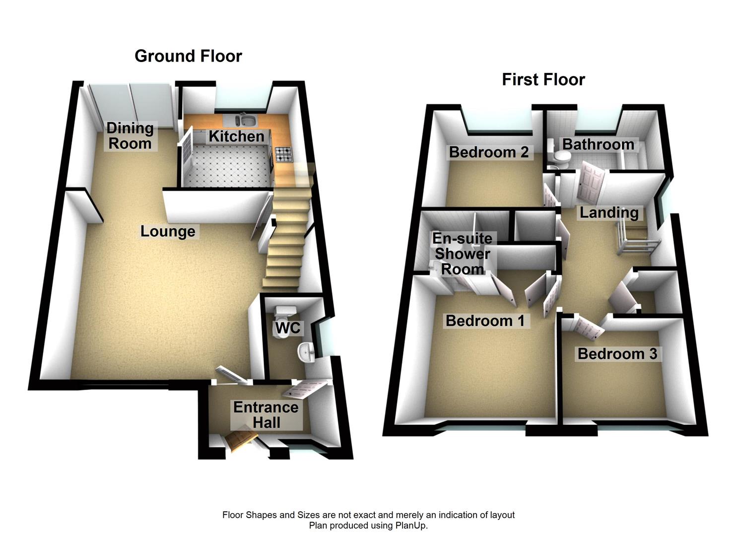 3 Bedrooms Semi-detached house for sale in Rowfant Close, Worth, Crawley RH10