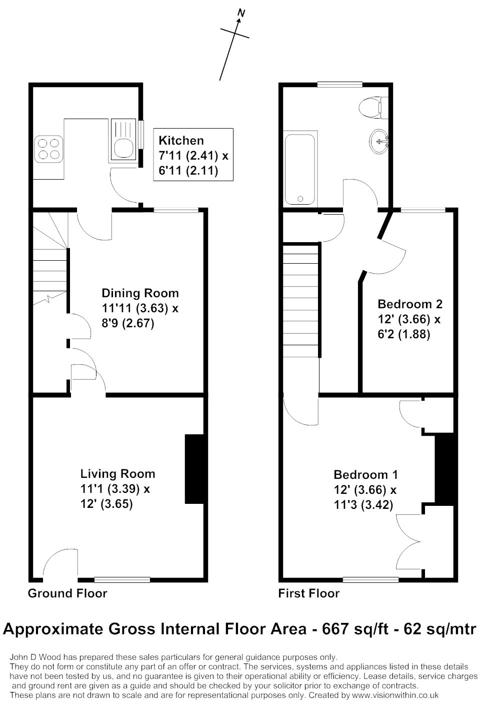 6, Wolsey Grove, Surrey floorplan