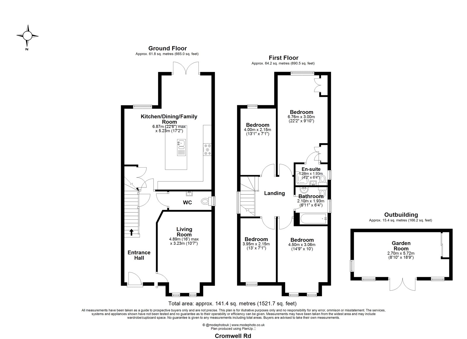 36, Cromwell Road, Brentwood floorplan