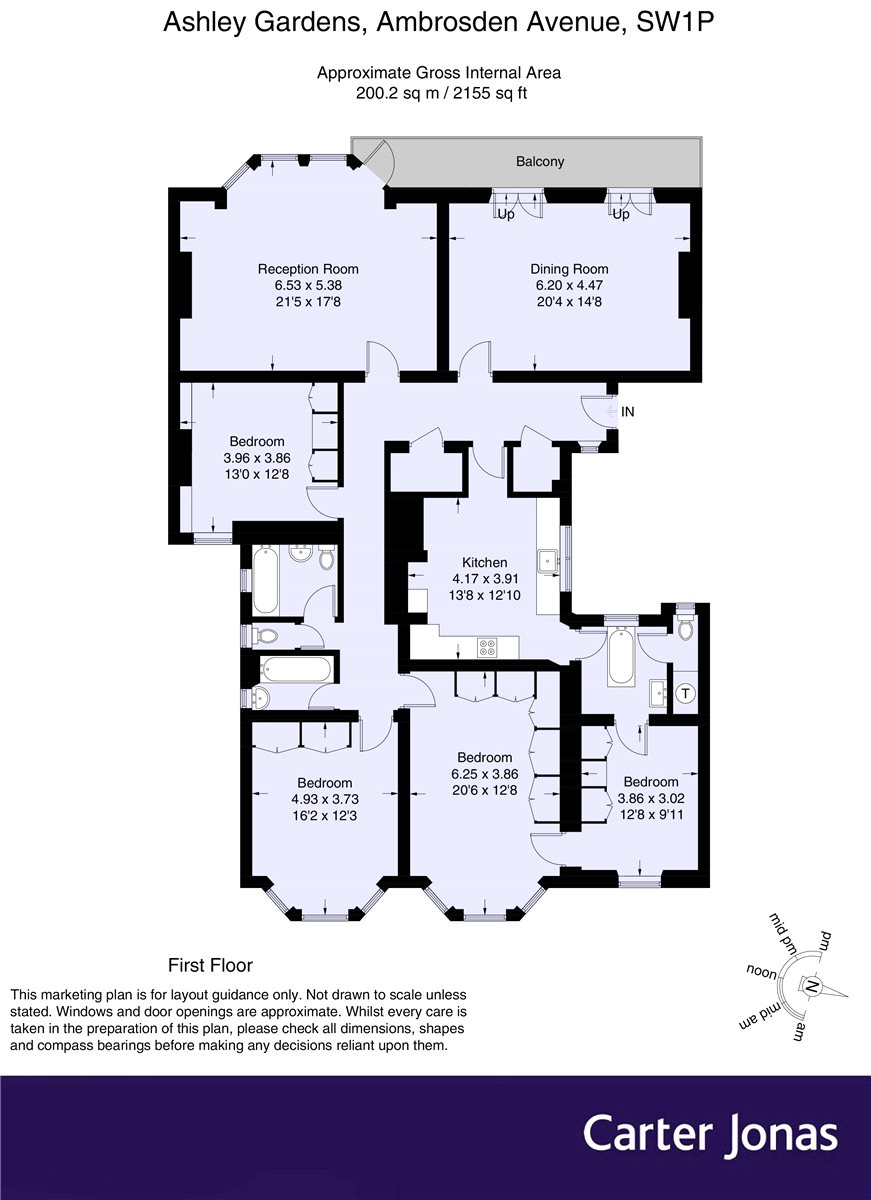 4 Bedrooms Flat for sale in Ashley Gardens, Ambrosden Avenue, Victoria SW1P