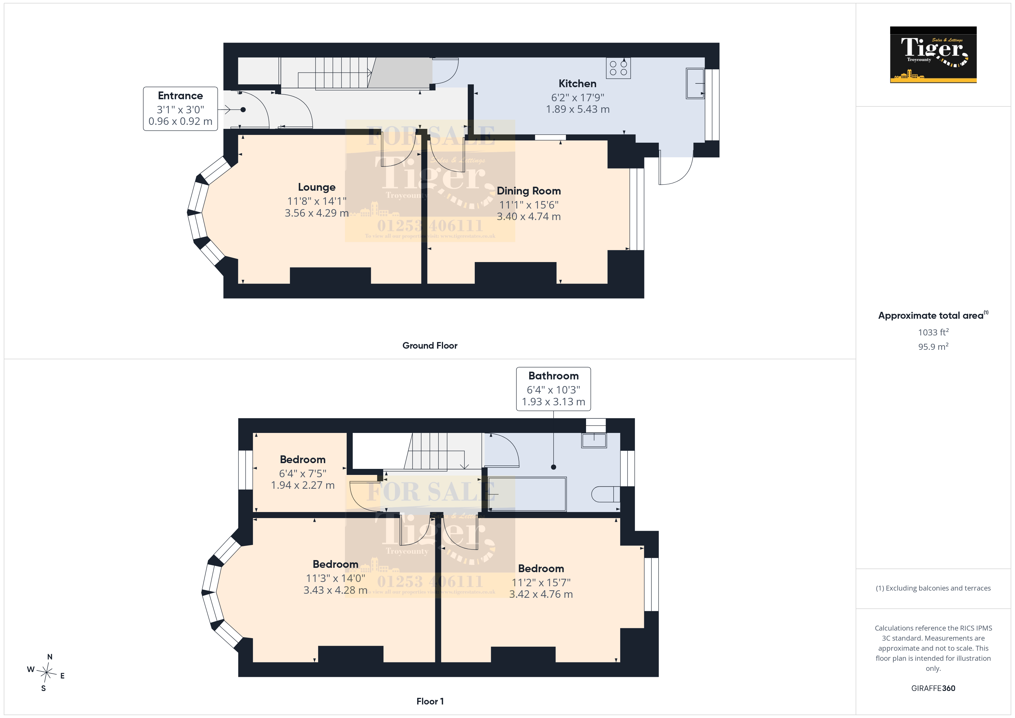 79, St. Heliers Road, Blackpool floorplan