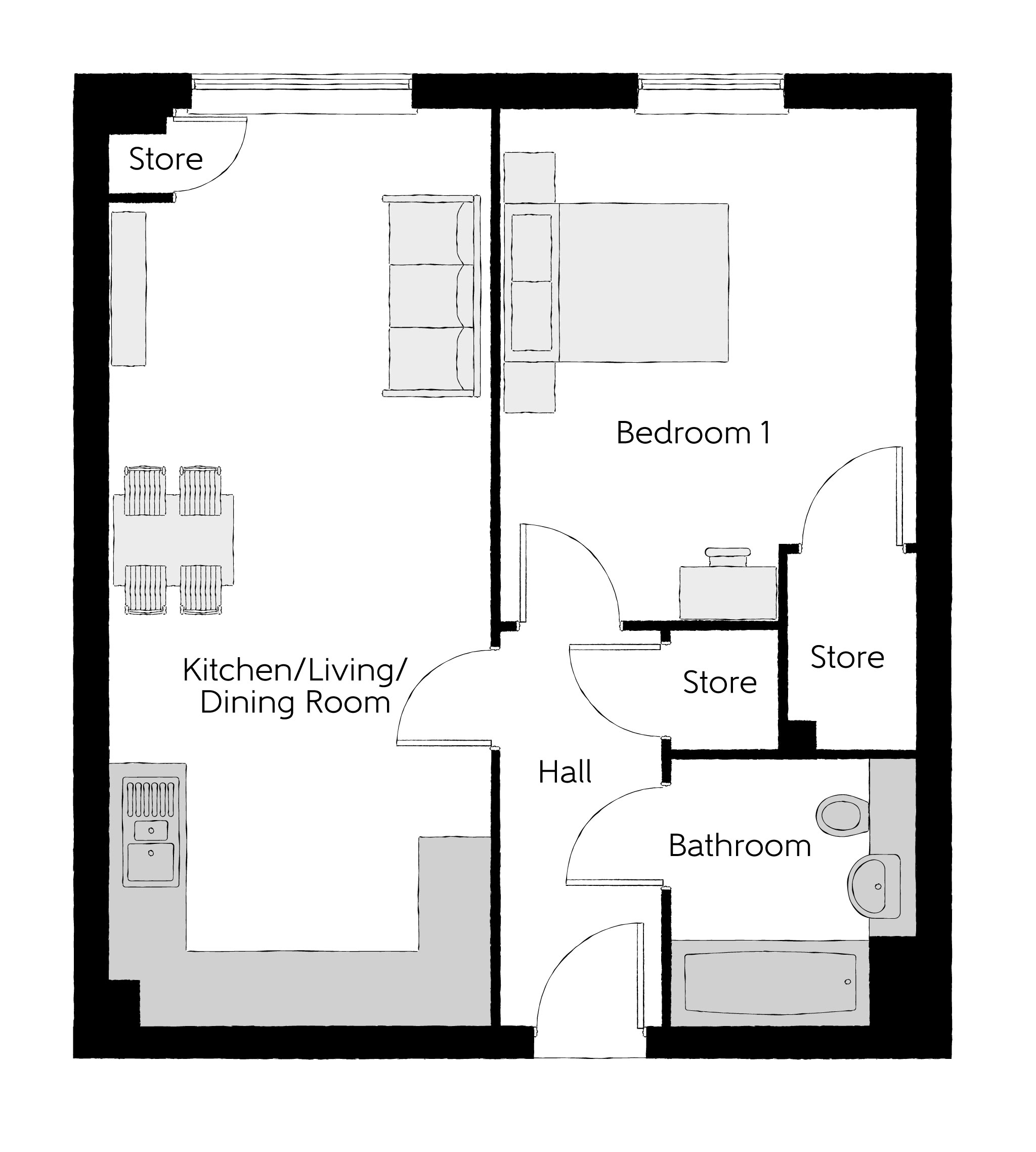 335, Lower Callerton, Newcastle Upon Tyne floorplan