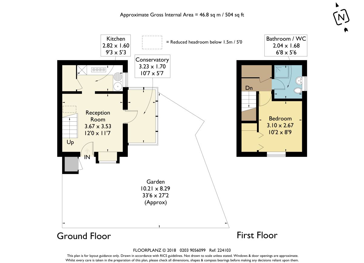 1 Bedrooms Semi-detached house for sale in Banner Close, Purfleet RM19