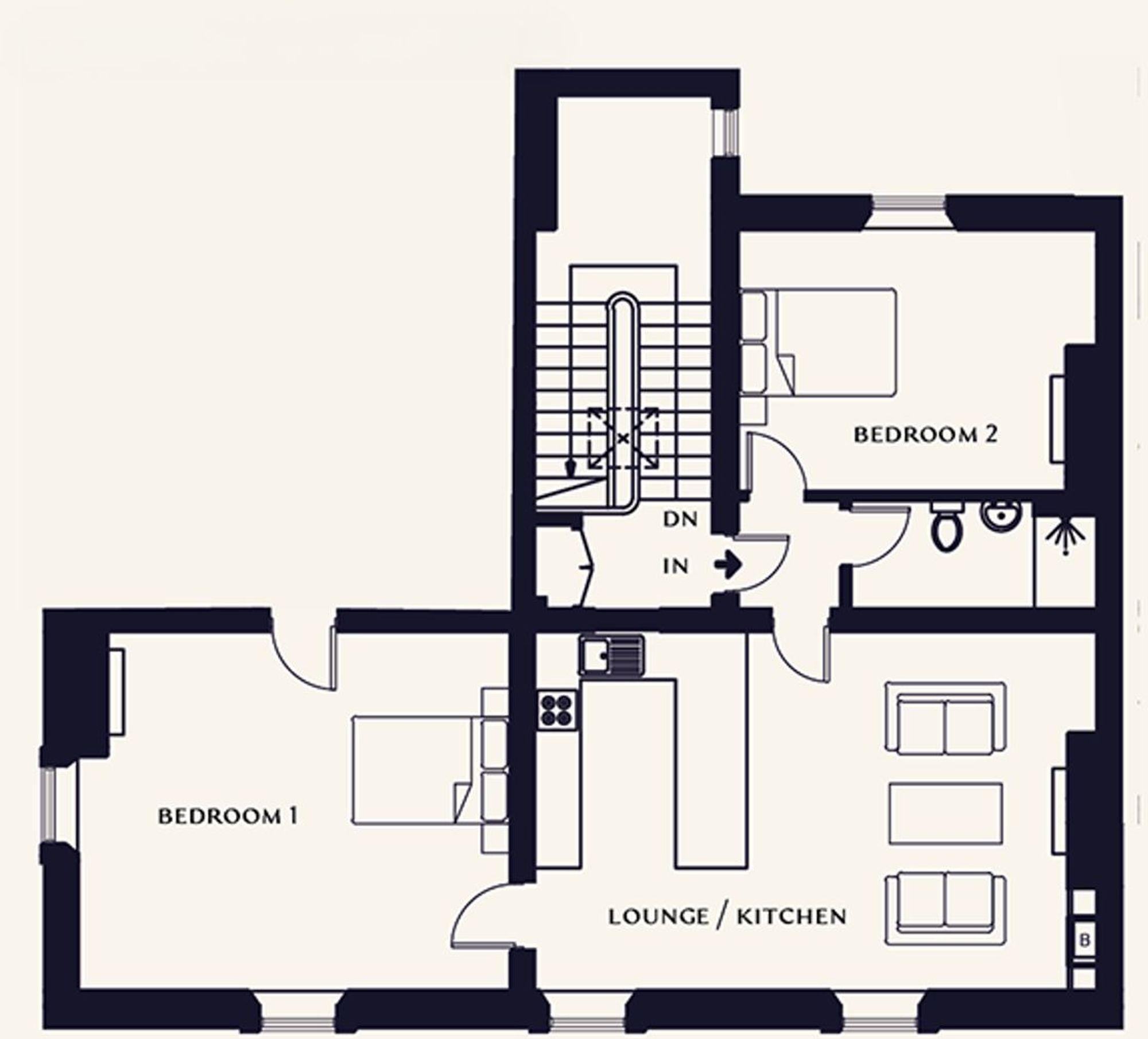 Apt C Lindum Road, Lincoln floorplan