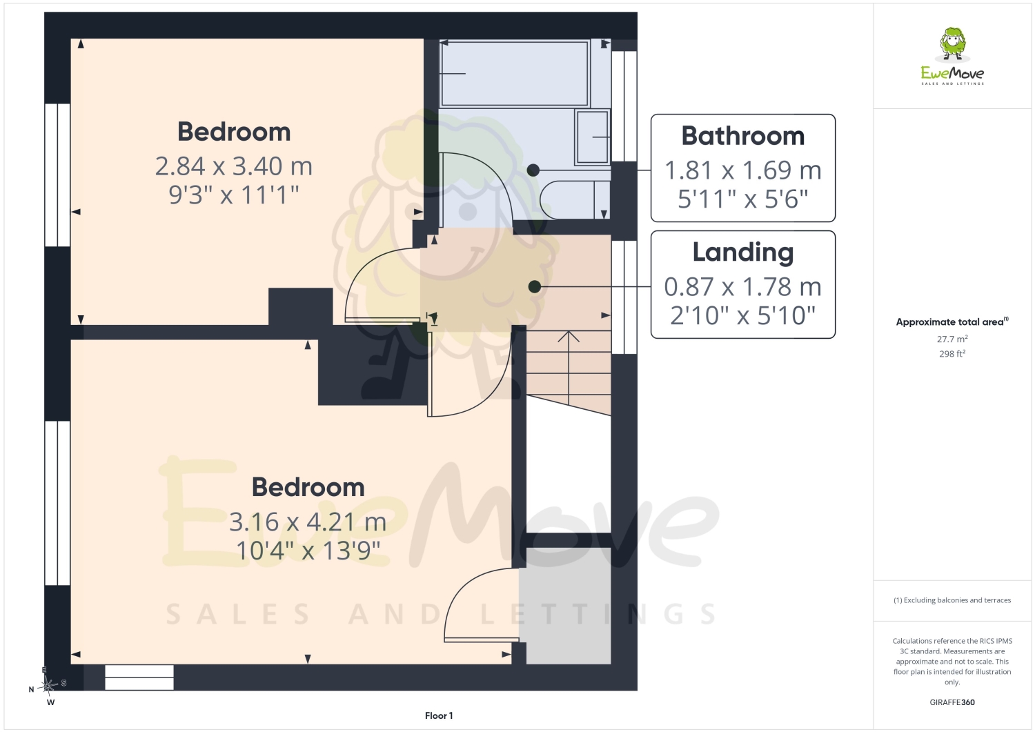 63, QUIXOTE CRESCENT, ROCHESTER floorplan