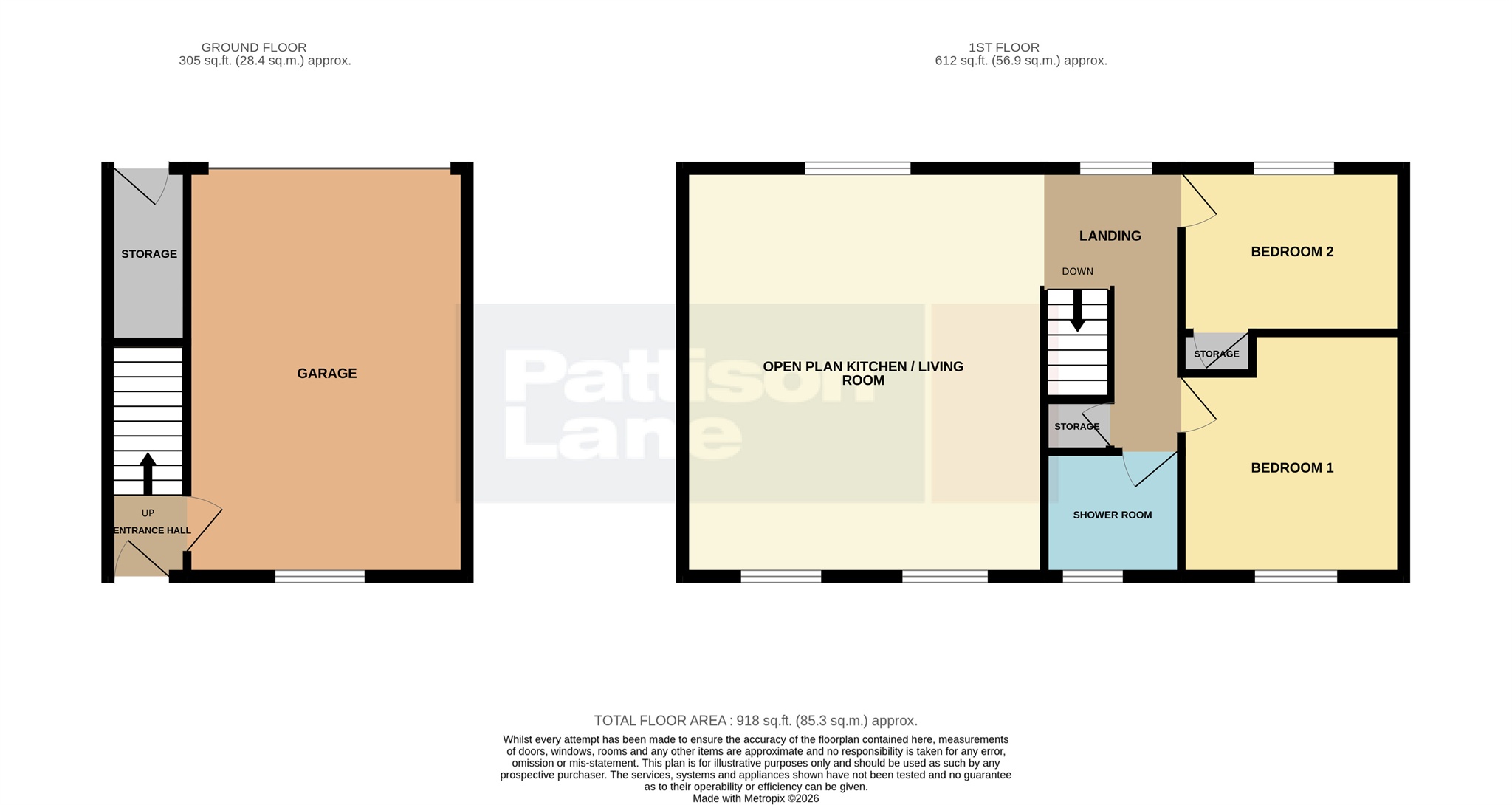6, Blenheim Way, Kettering floorplan