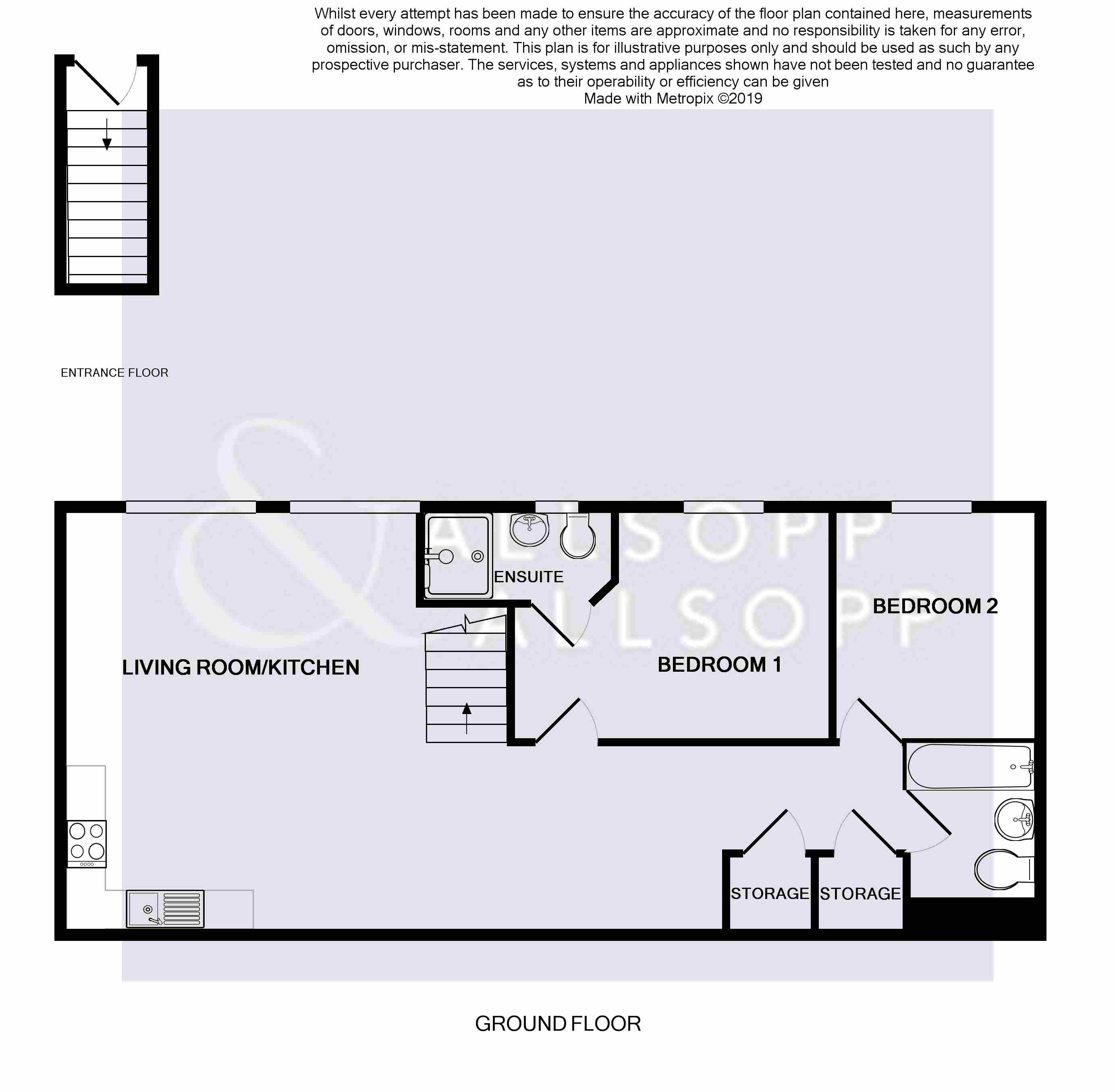 2 Bedrooms Flat to rent in The Leys, Hinckley Road, Hinckley, Leicestershire LE10