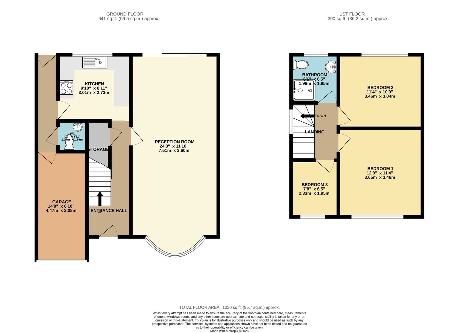 Roslyn, Coppice Lane, Brierley Hill floorplan
