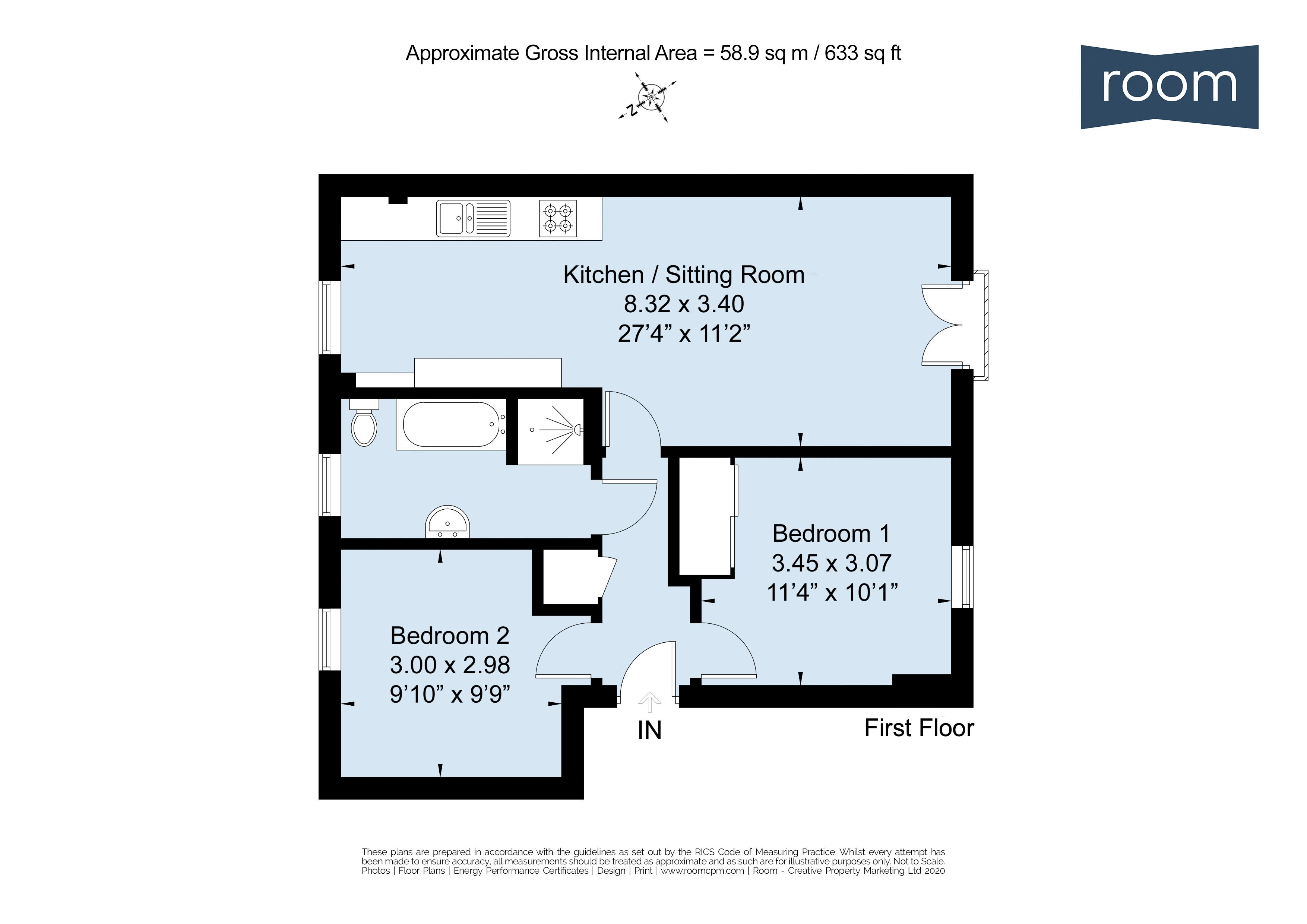 2 bed flat for sale in Eveleigh Avenue, Bath BA1 Zoopla
