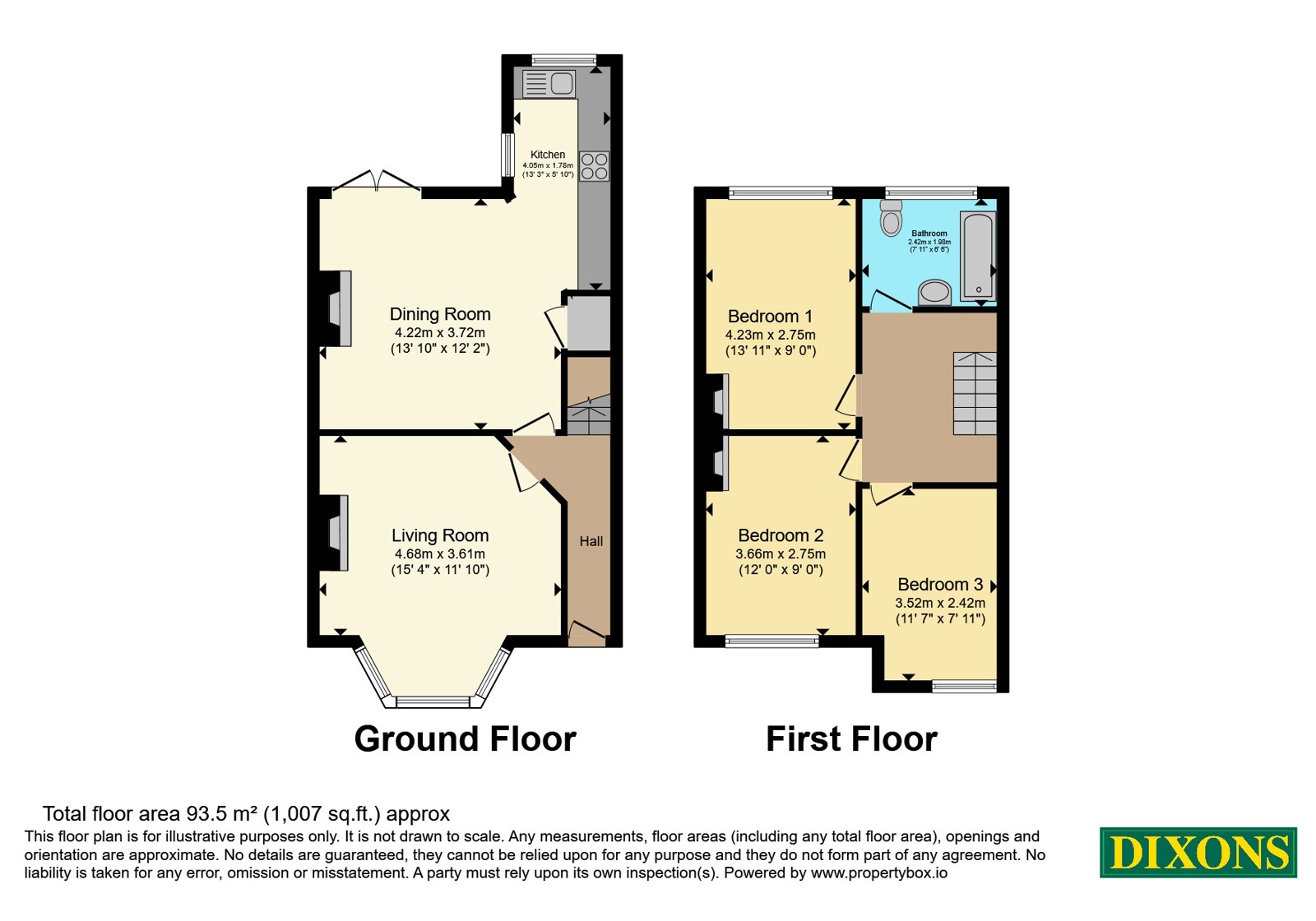 48, Bierton Road, West Midlands floorplan