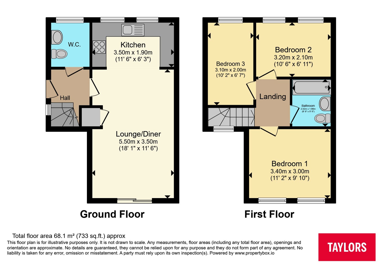 29, Halls Road, Bristol floorplan