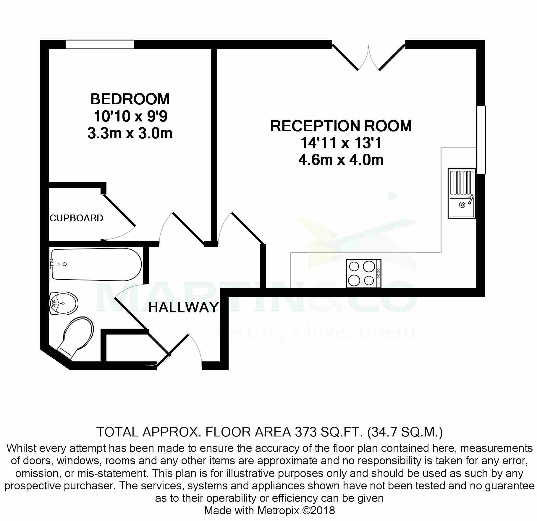 1 Bedrooms Flat to rent in Wote Street, Basingstoke RG21