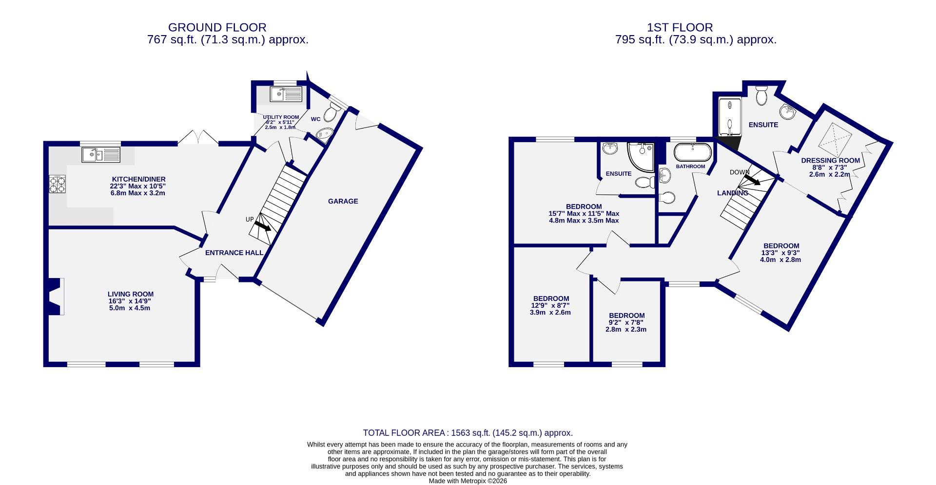 5, Springwood Grove, York floorplan