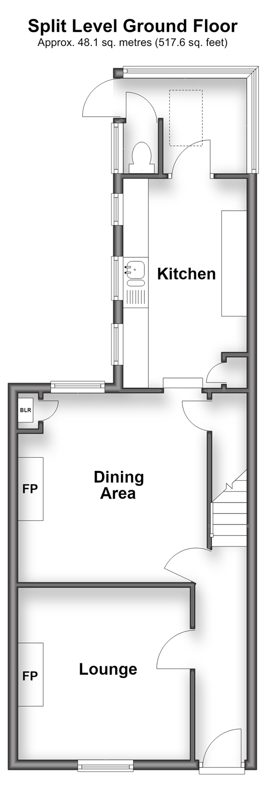 Beaconsfield Road, Deal floorplan