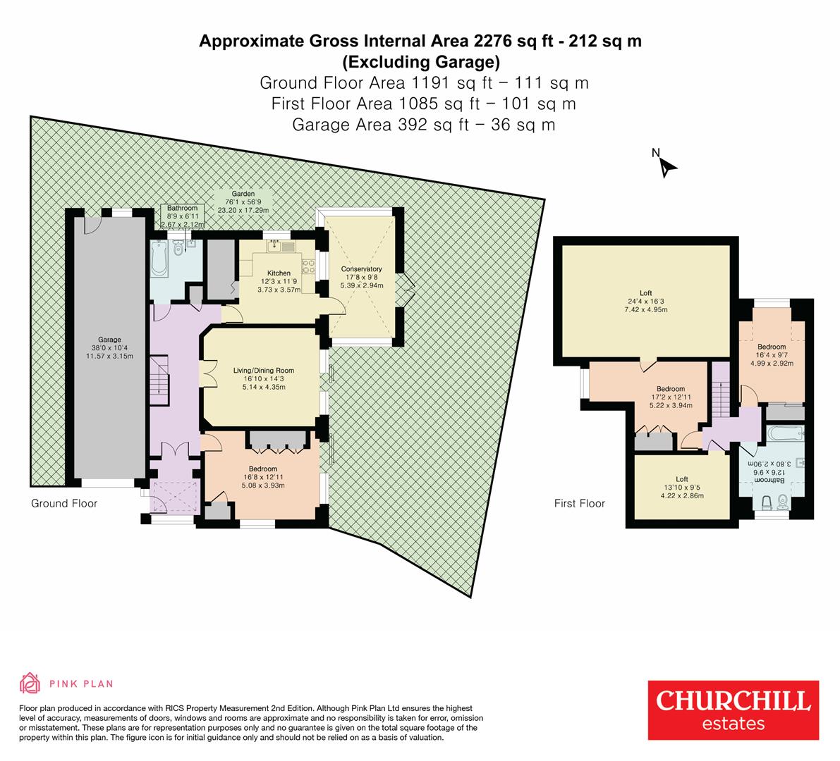 94, Kimberley Road, North Chingford floorplan