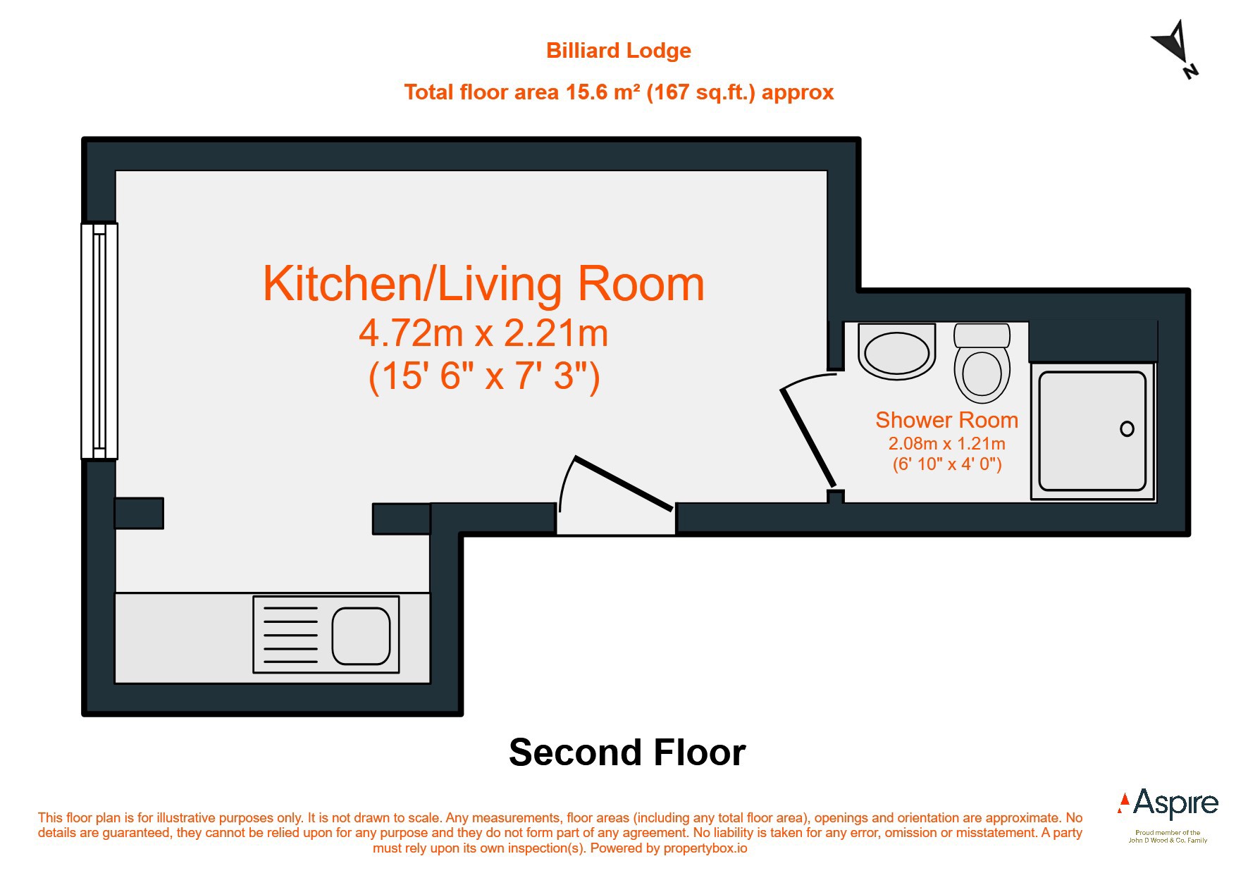 Coldharbour Lane, London floorplan