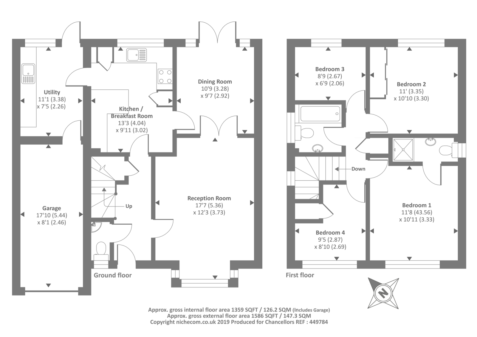 4 Bedrooms Detached house for sale in Bagshot, Surrey GU19