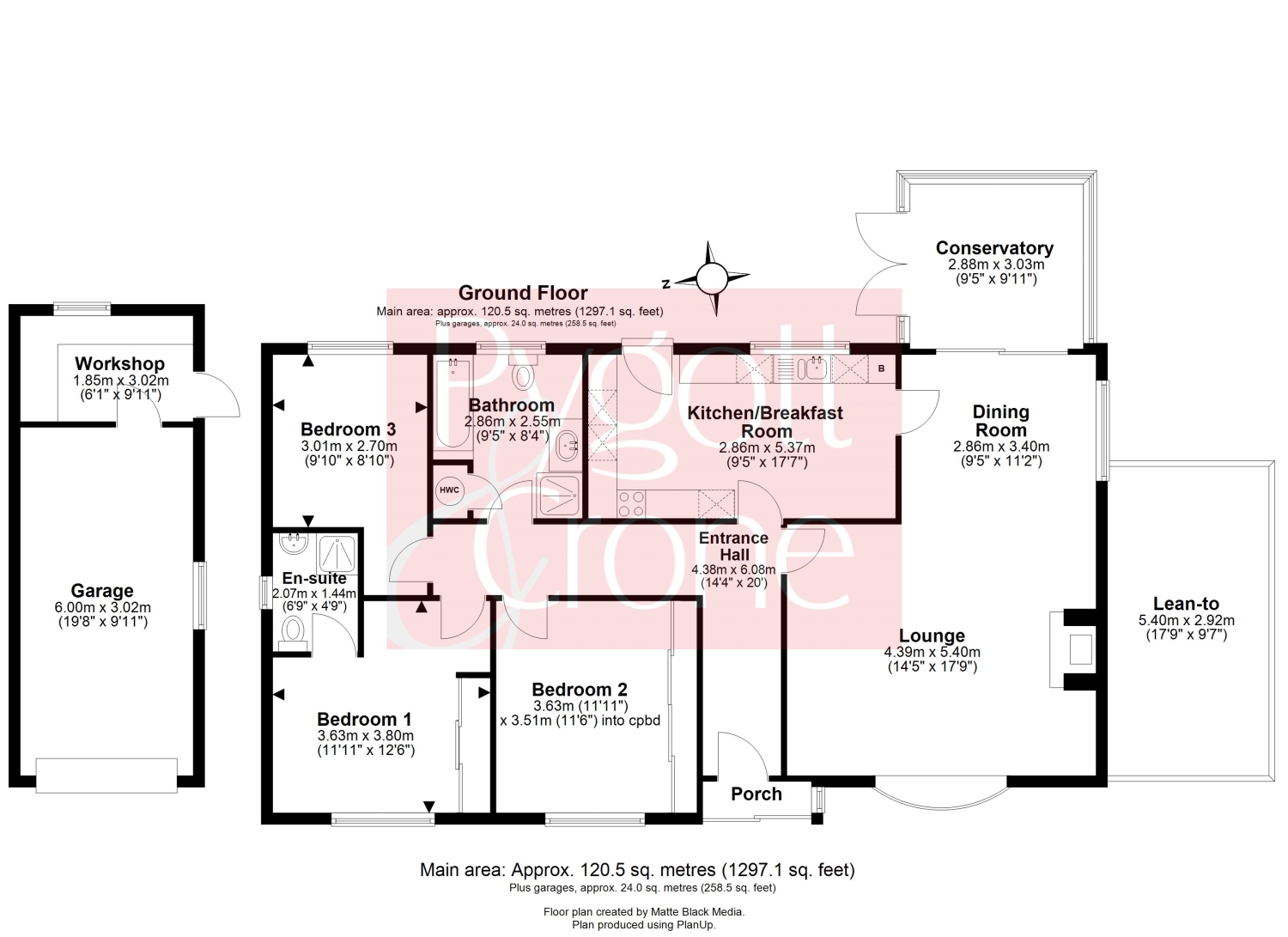 Lindos, Spilsby Road, Boston floorplan
