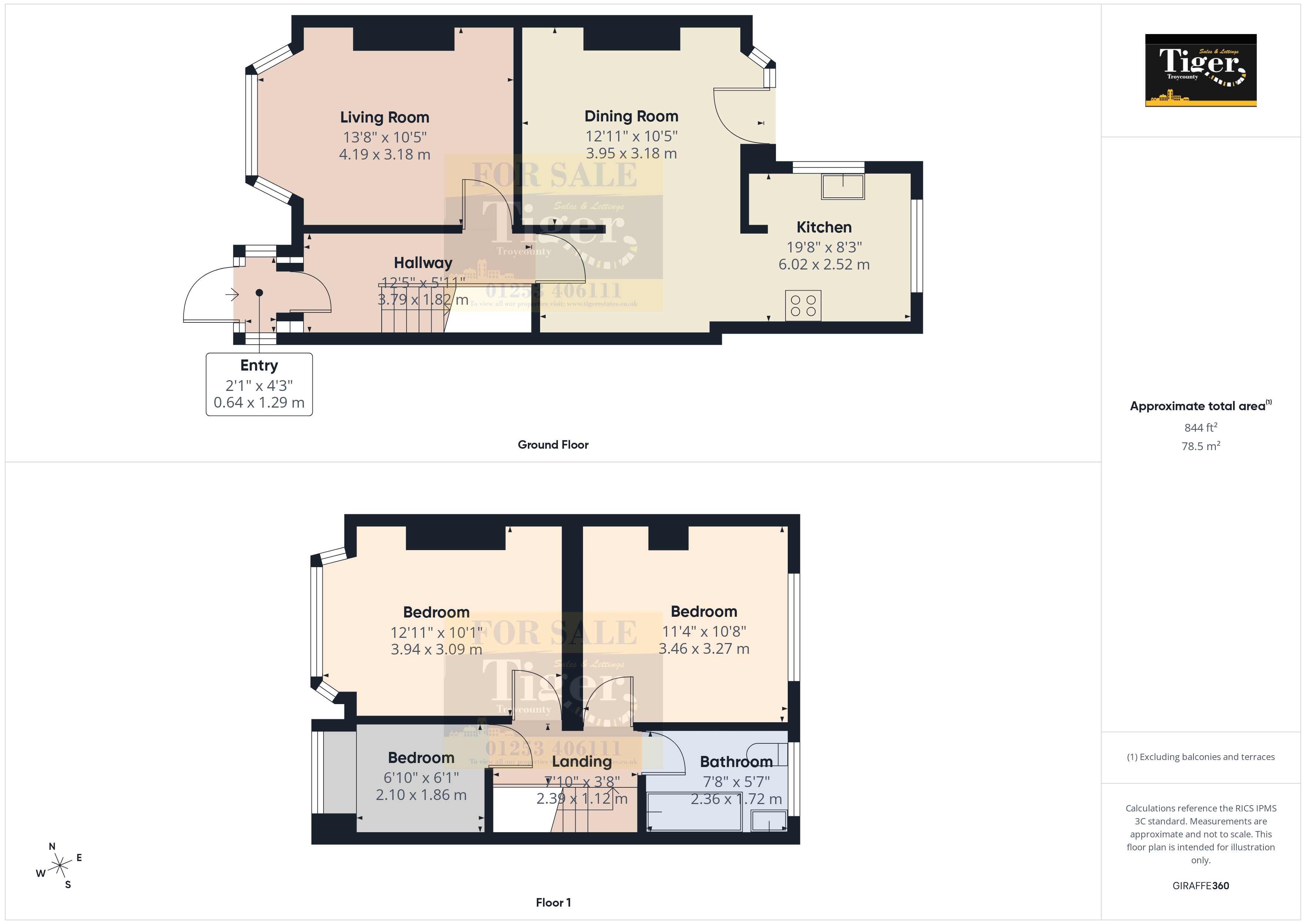 53, Ventnor Road, Blackpool floorplan