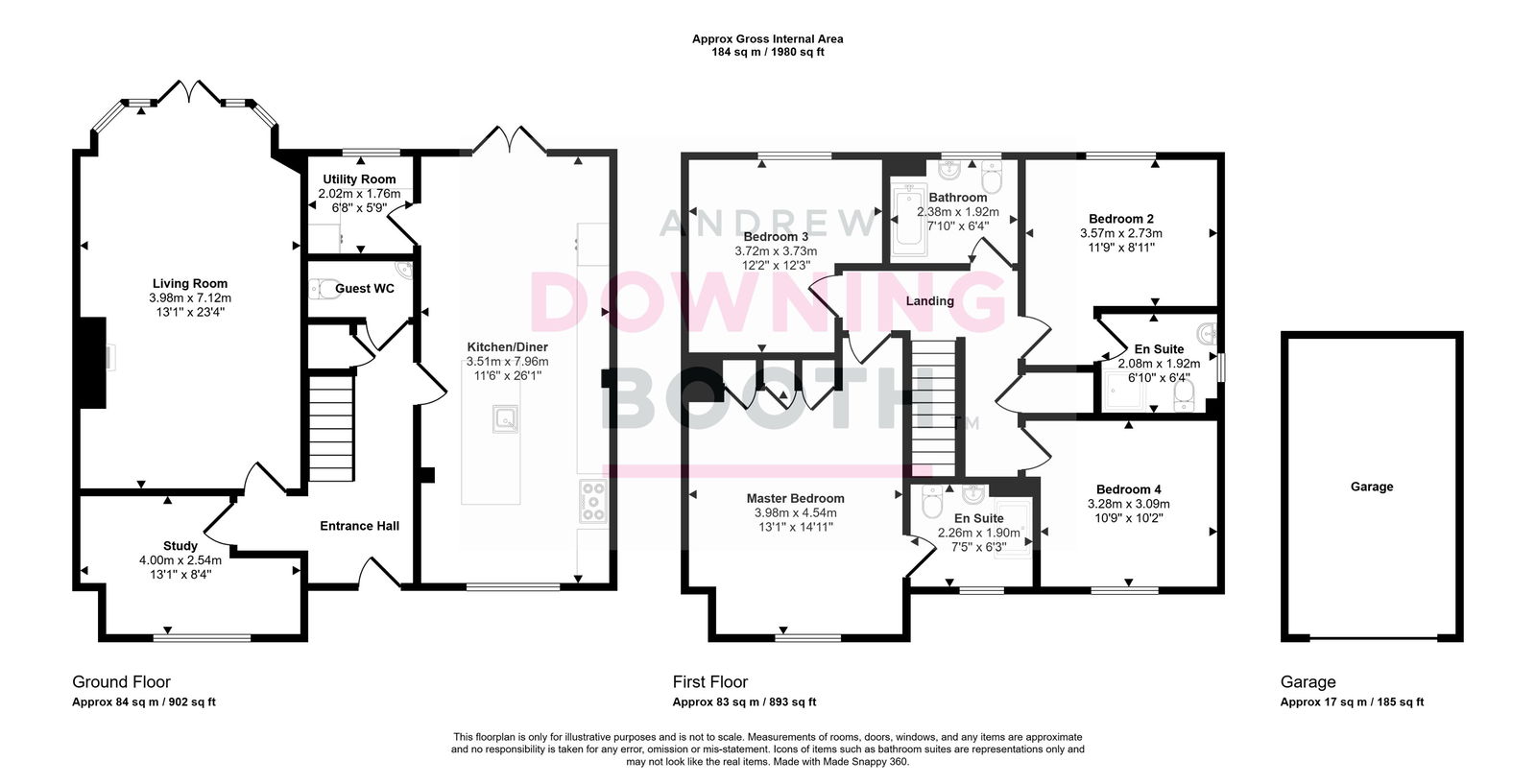 14, Lewis Road, Rugeley floorplan