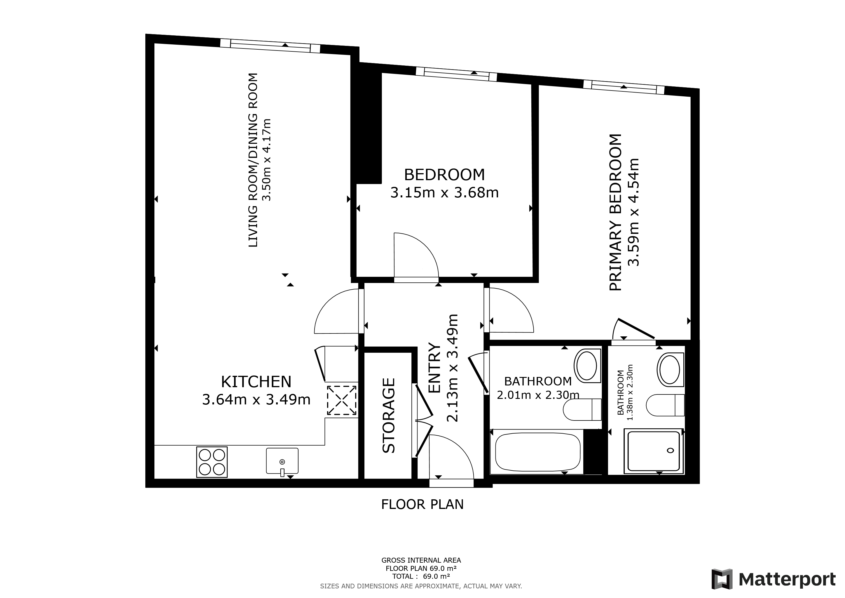 South Tower- Deansgate Square -9 Owen Street St, Manchester, M15 floorplan