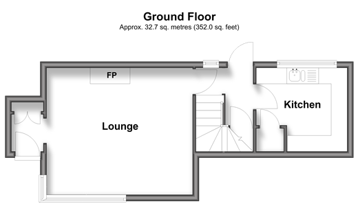 Chalky Bank, Gravesend floorplan