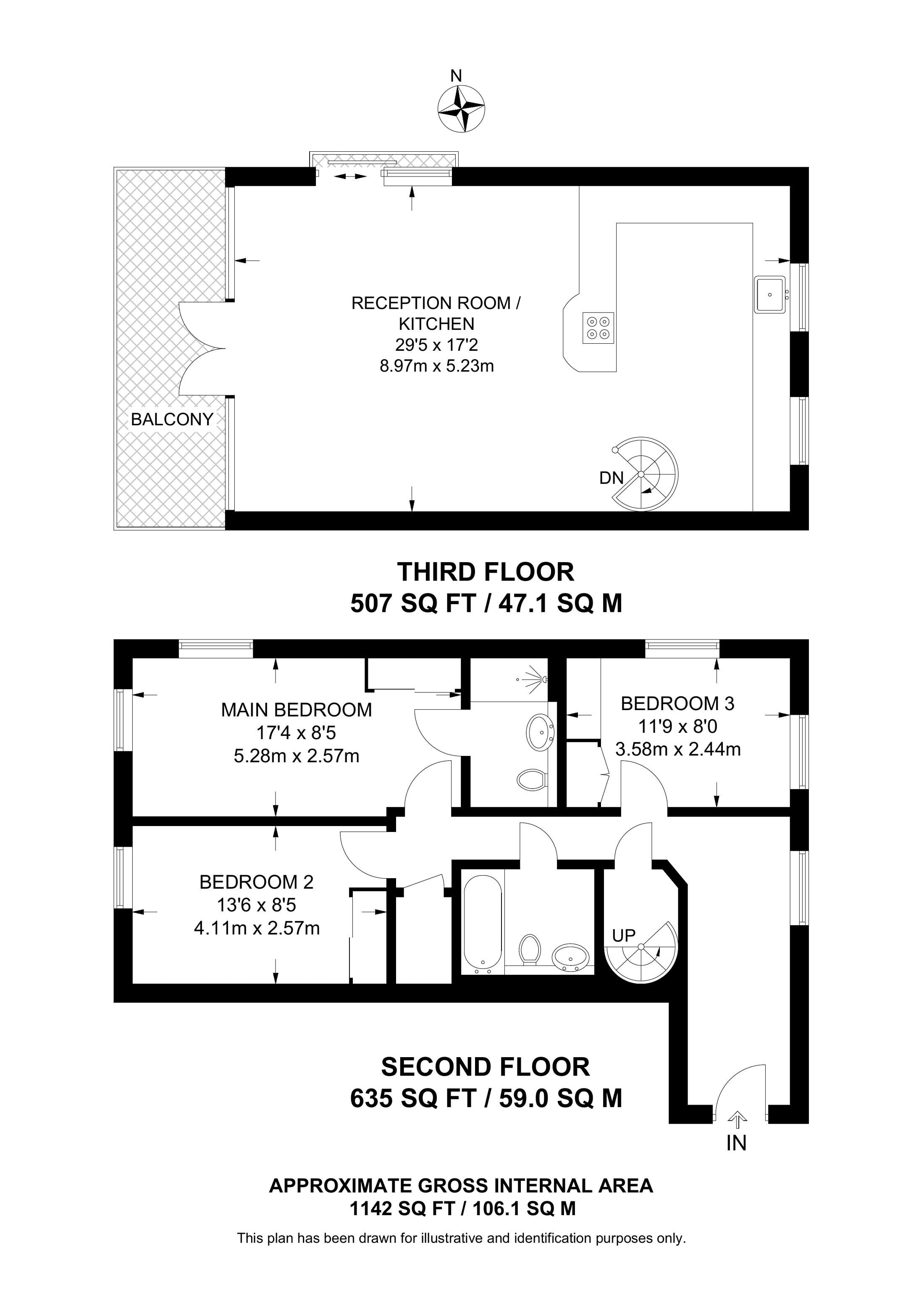 Brewhouse lane, Putney floorplan