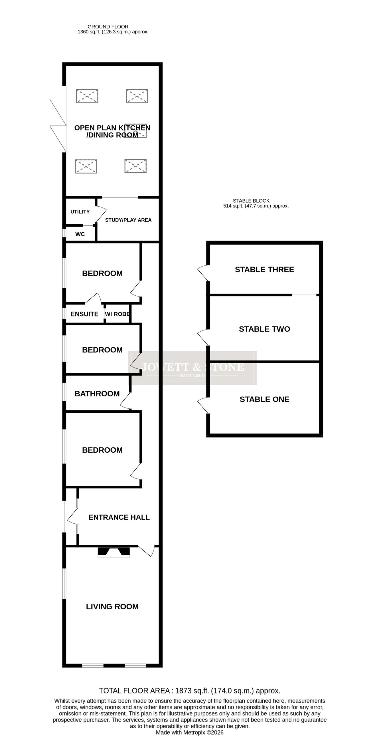 The Old Forge, Old Forge Road, Lutterworth floorplan