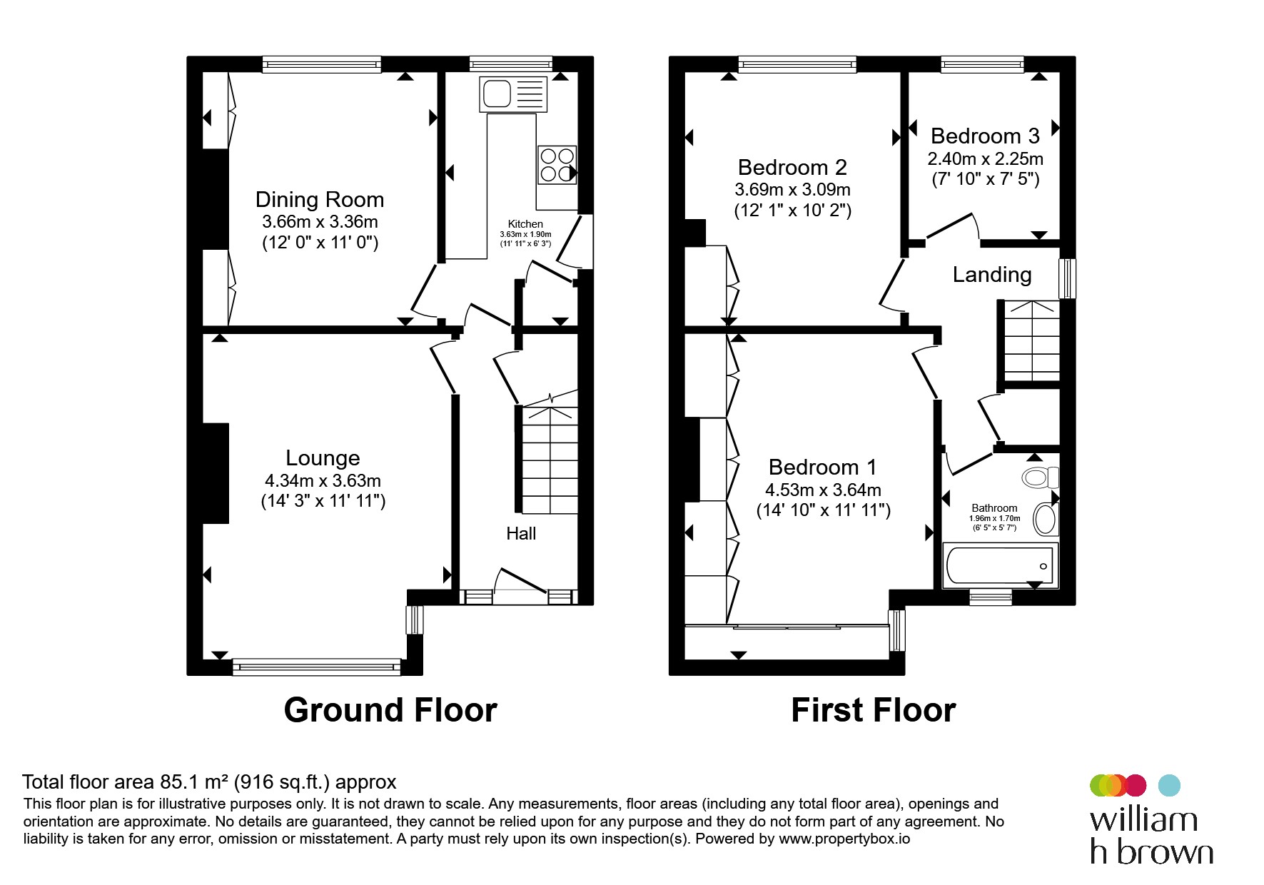 26, Illingworth Drive, Halifax floorplan
