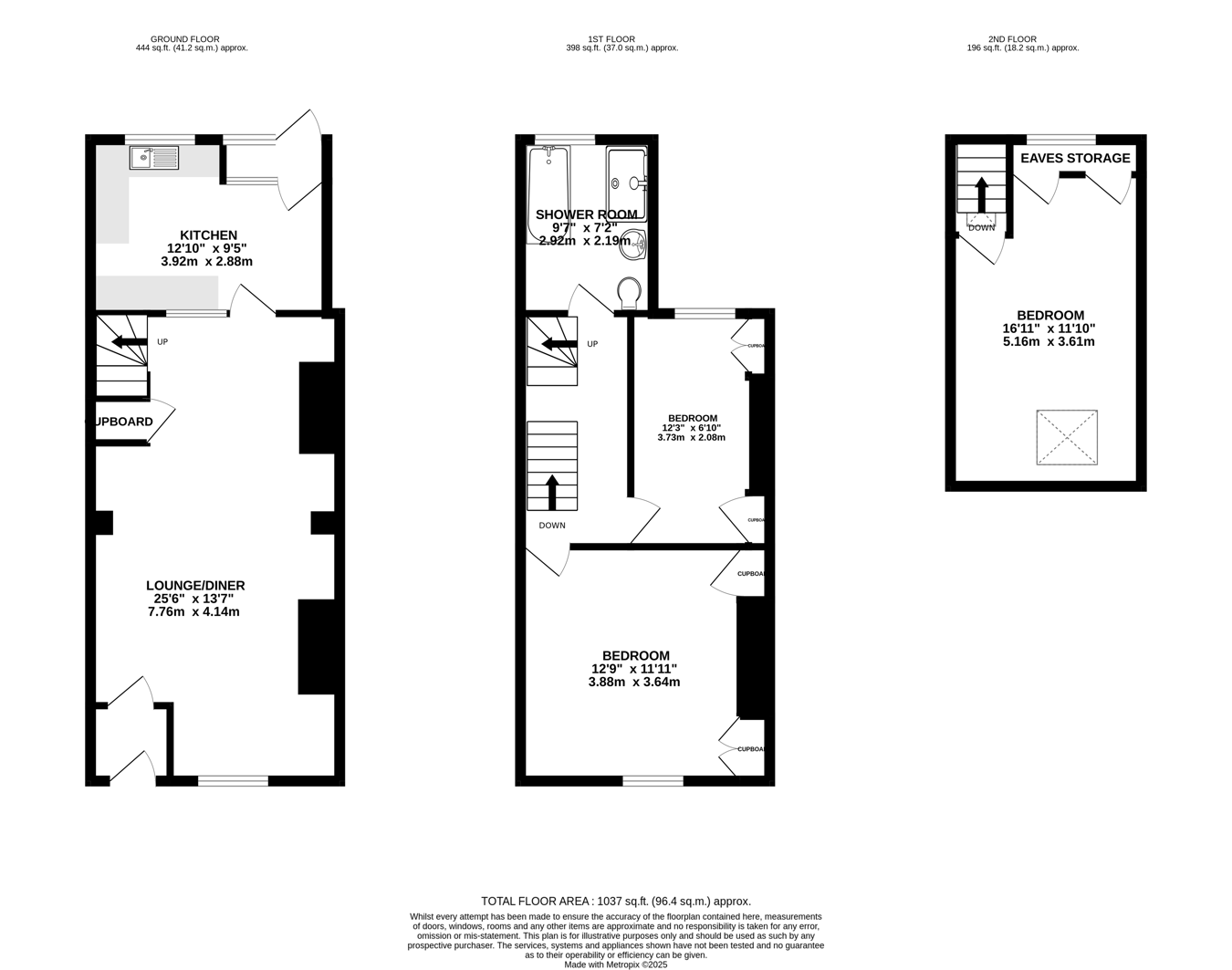 32, John Street, Brecon floorplan